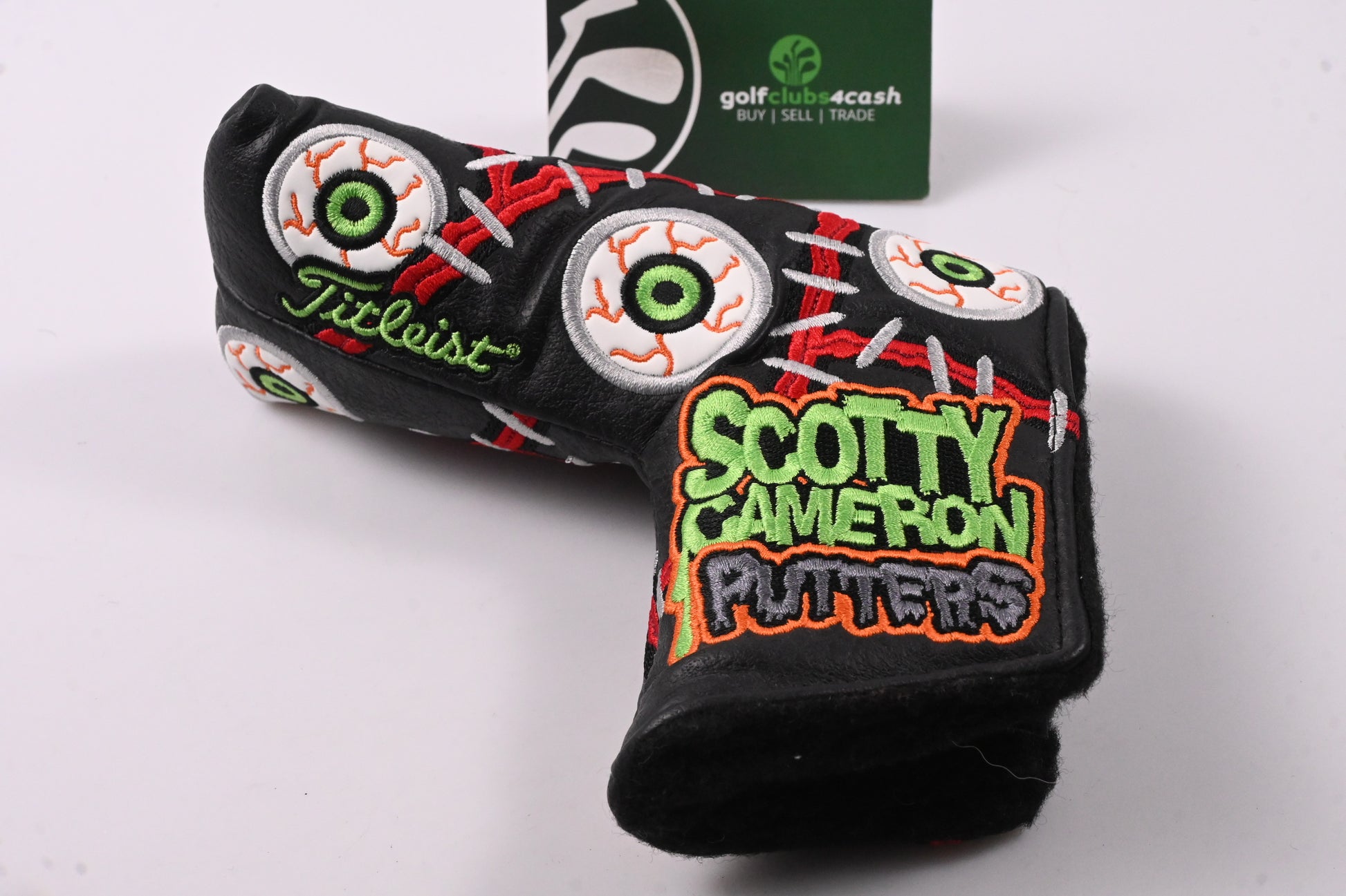 Scotty Cameron 2013 Halloween Eye on the Ball Putter Cover / Blade