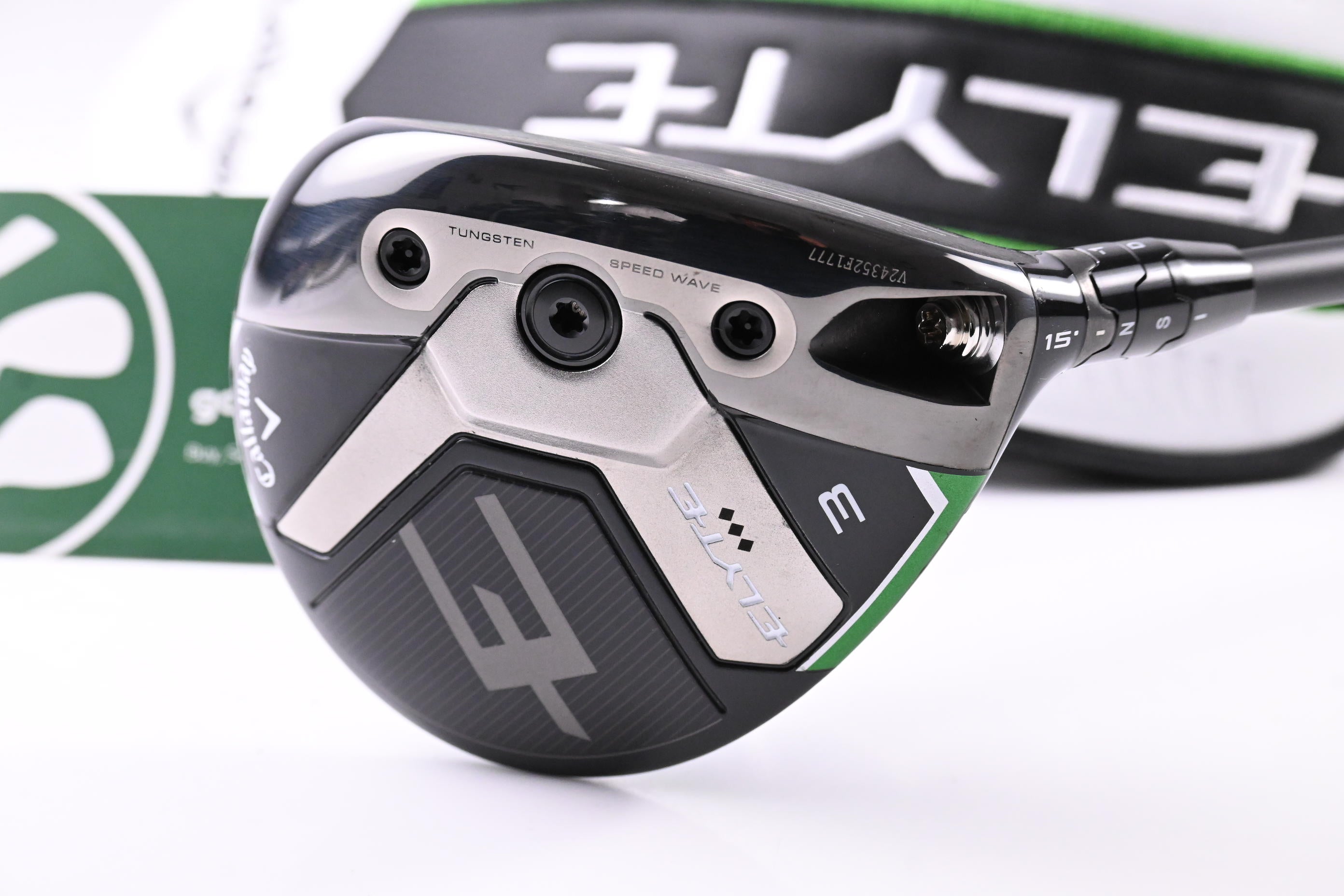 Callaway Elyte Triple Diamond #3 Wood / 15 Degree / Stiff Flex Tensei Black 75