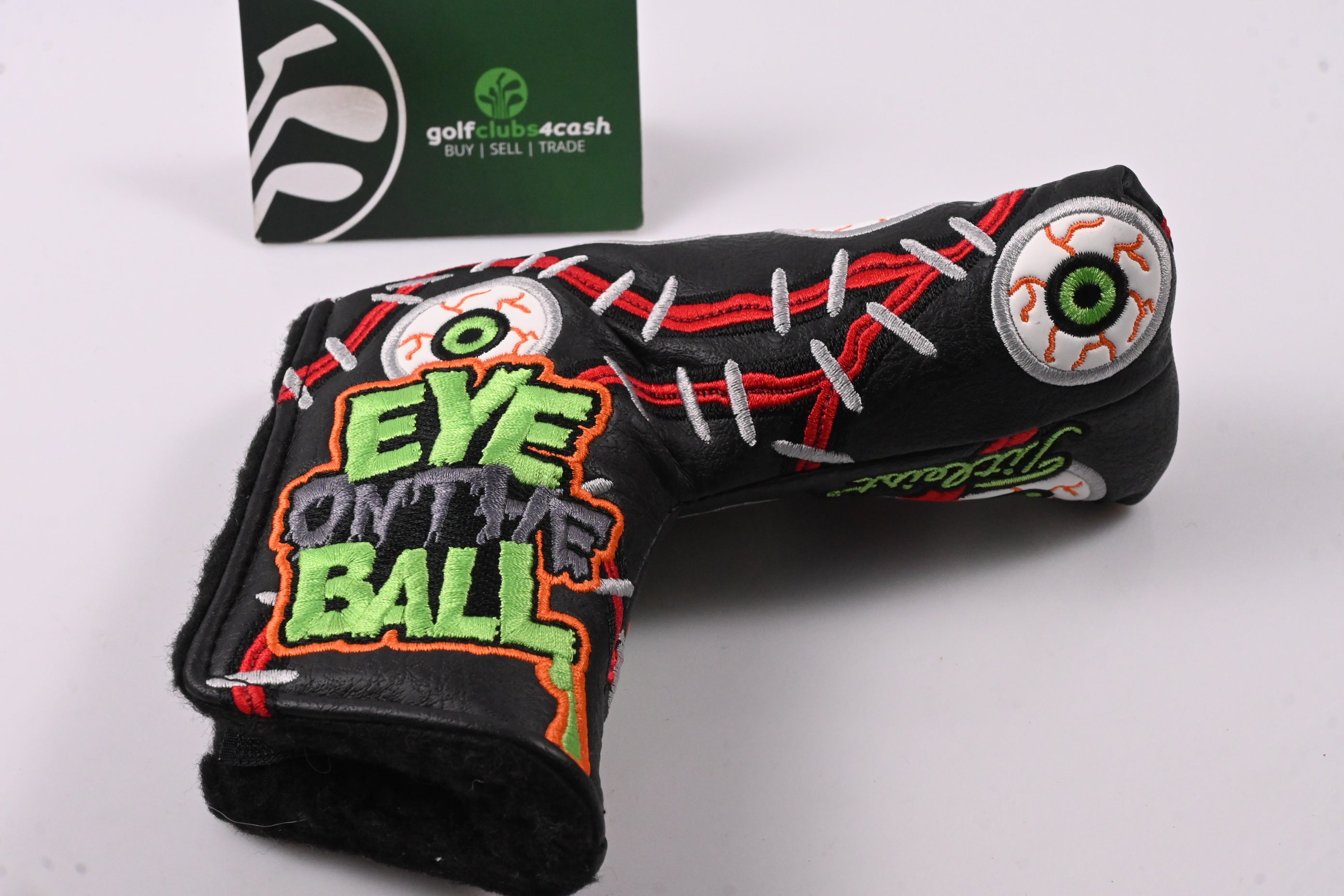Scotty Cameron 2013 Halloween Eye on the Ball Putter Cover / Blade