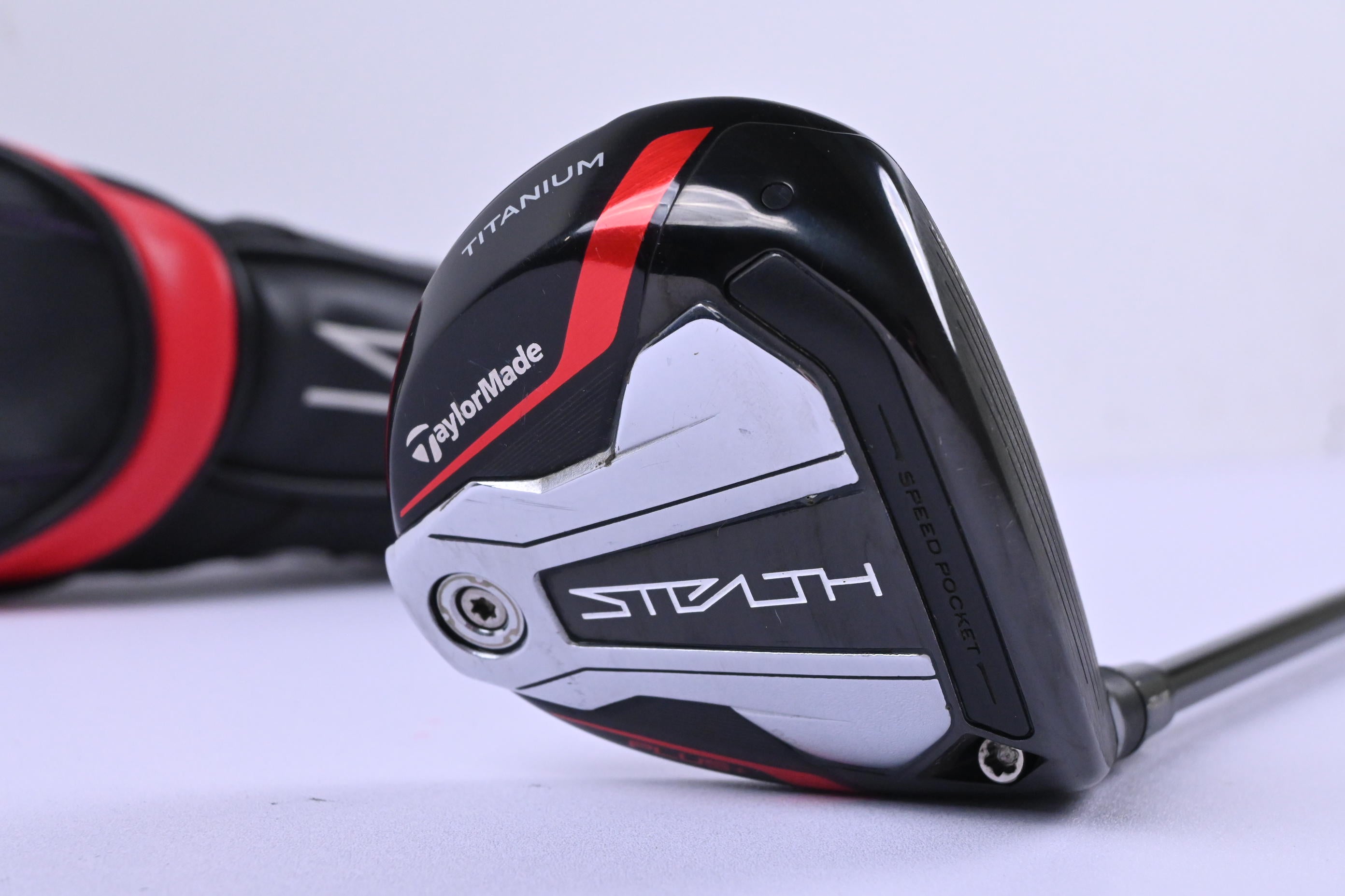 Taylormade Stealth Plus #3 Wood / 15 Degree / Stiff Flex HZRDUS Smoke Red RDX 75