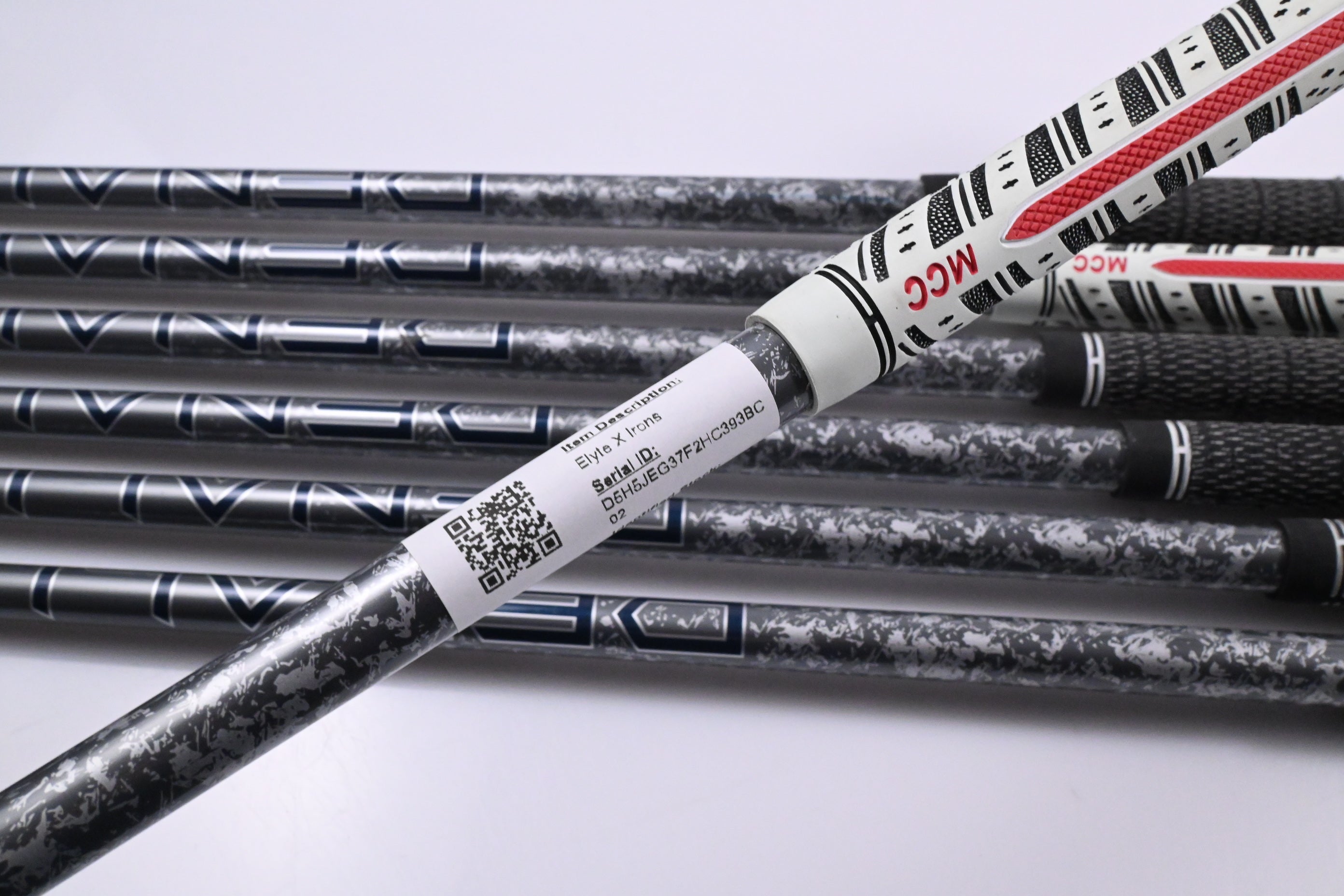 Callaway Elyte X Irons / 4-PW / Stiff Flex True Temper Denali Charcoal 75 Shafts