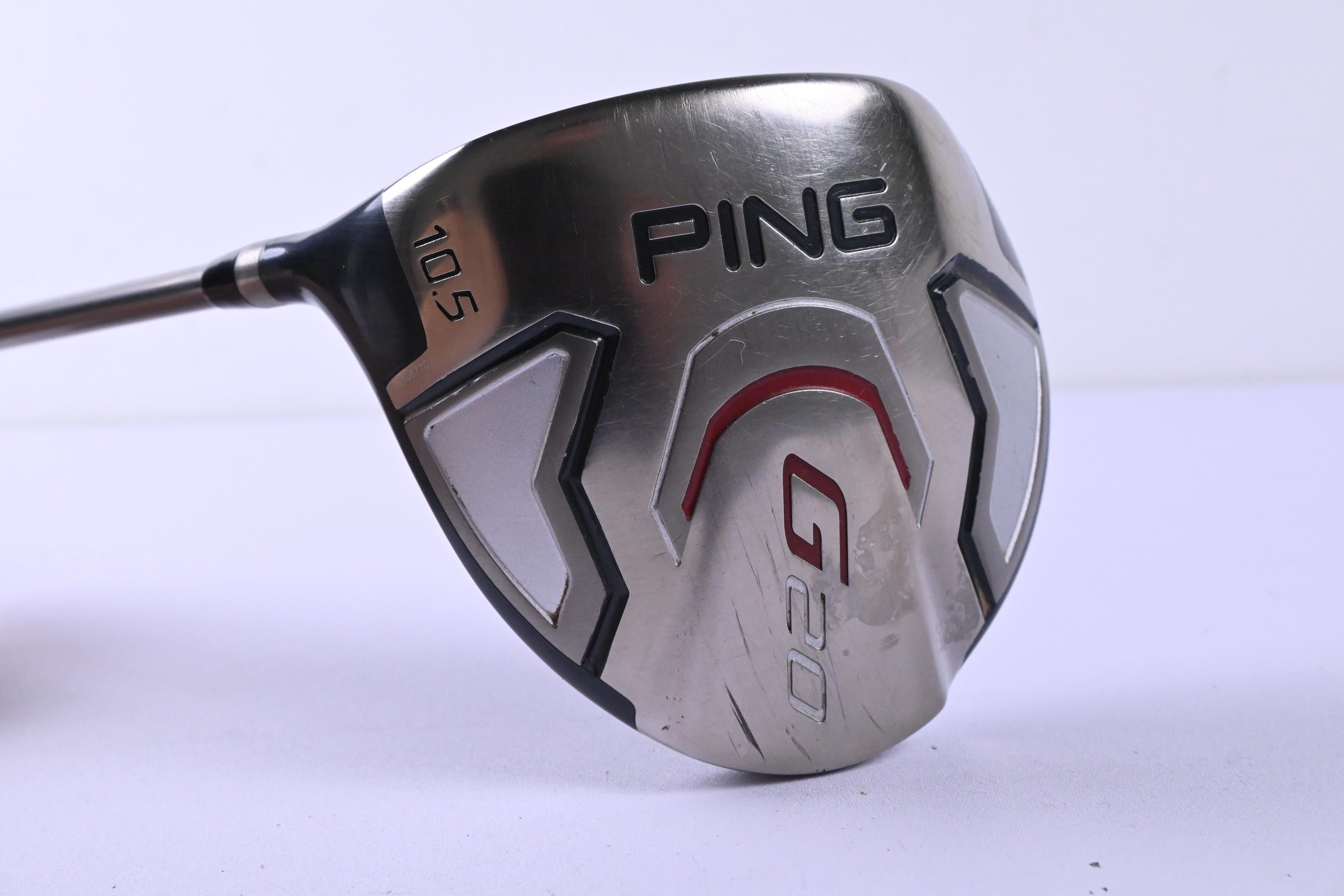 Left Hand Ping G20 Driver / 10.5 Degree / Regular Flex Ping TFC 169 D Shaft