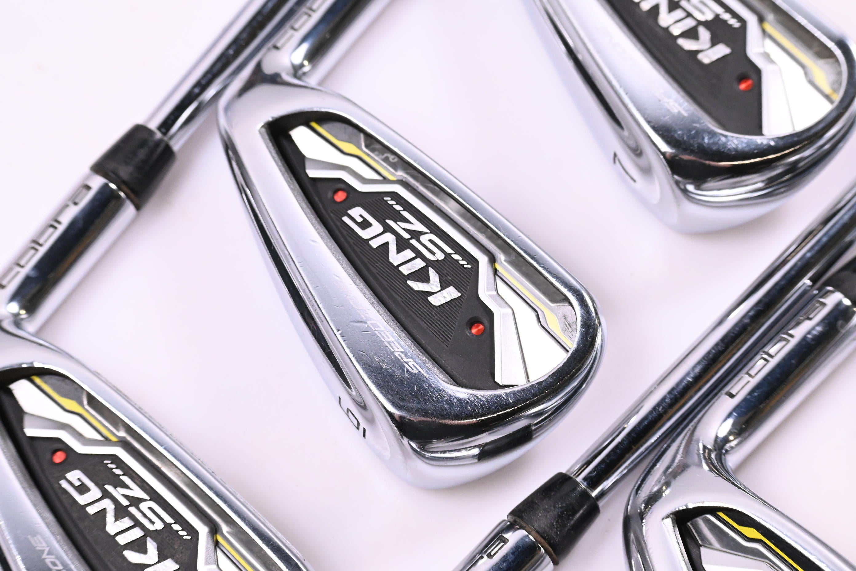 Cobra King Speedzone Irons / 5-PW / Regular Flex Cobra Shafts