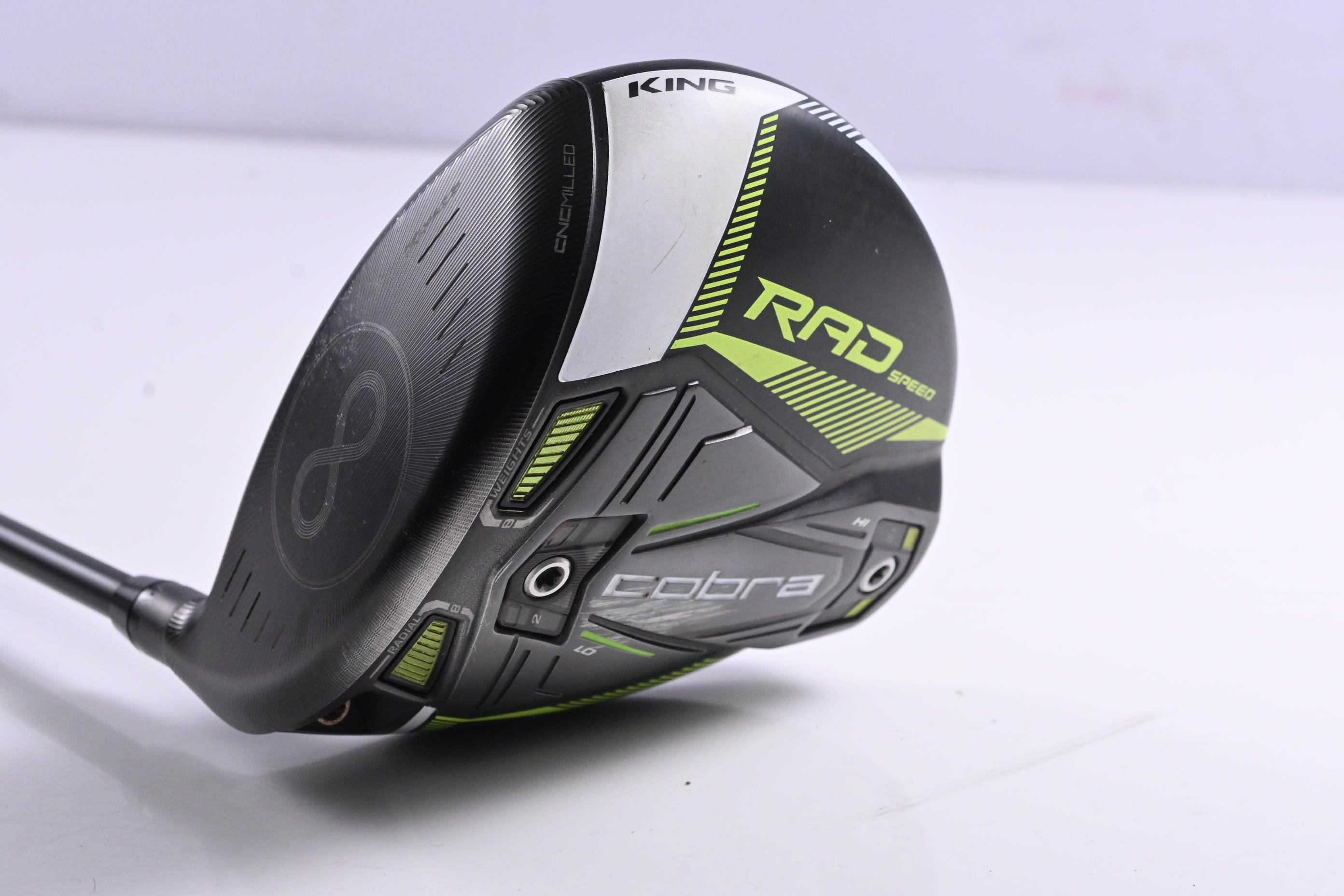 Left Hand Cobra King Radspeed Driver / 9 Degree / Stiff Flex Motore X F1 6