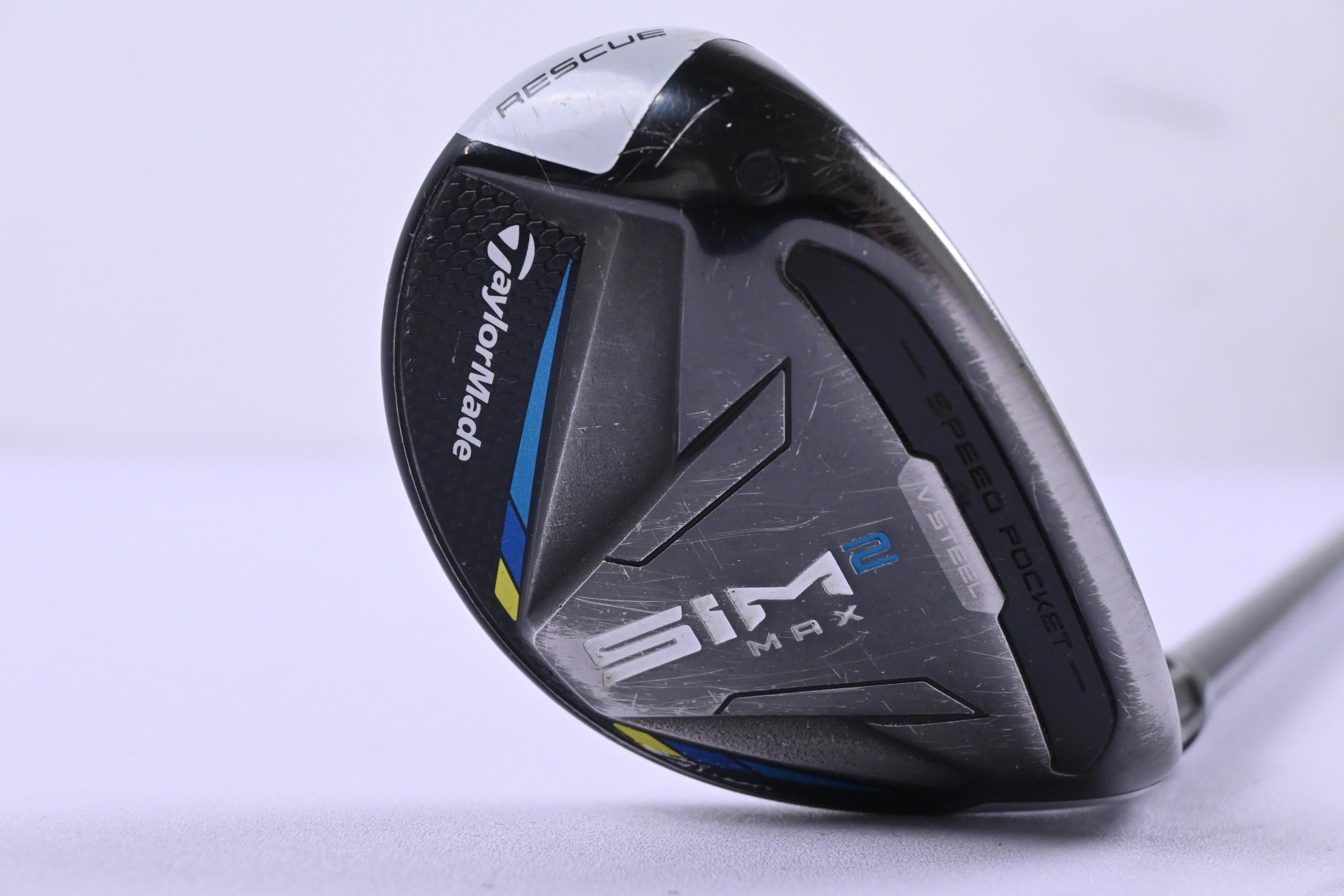 Taylormade SIM2 Max #4 Hybrid / 22 Degree / Regular Flex Ventus Blue 6 Shaft