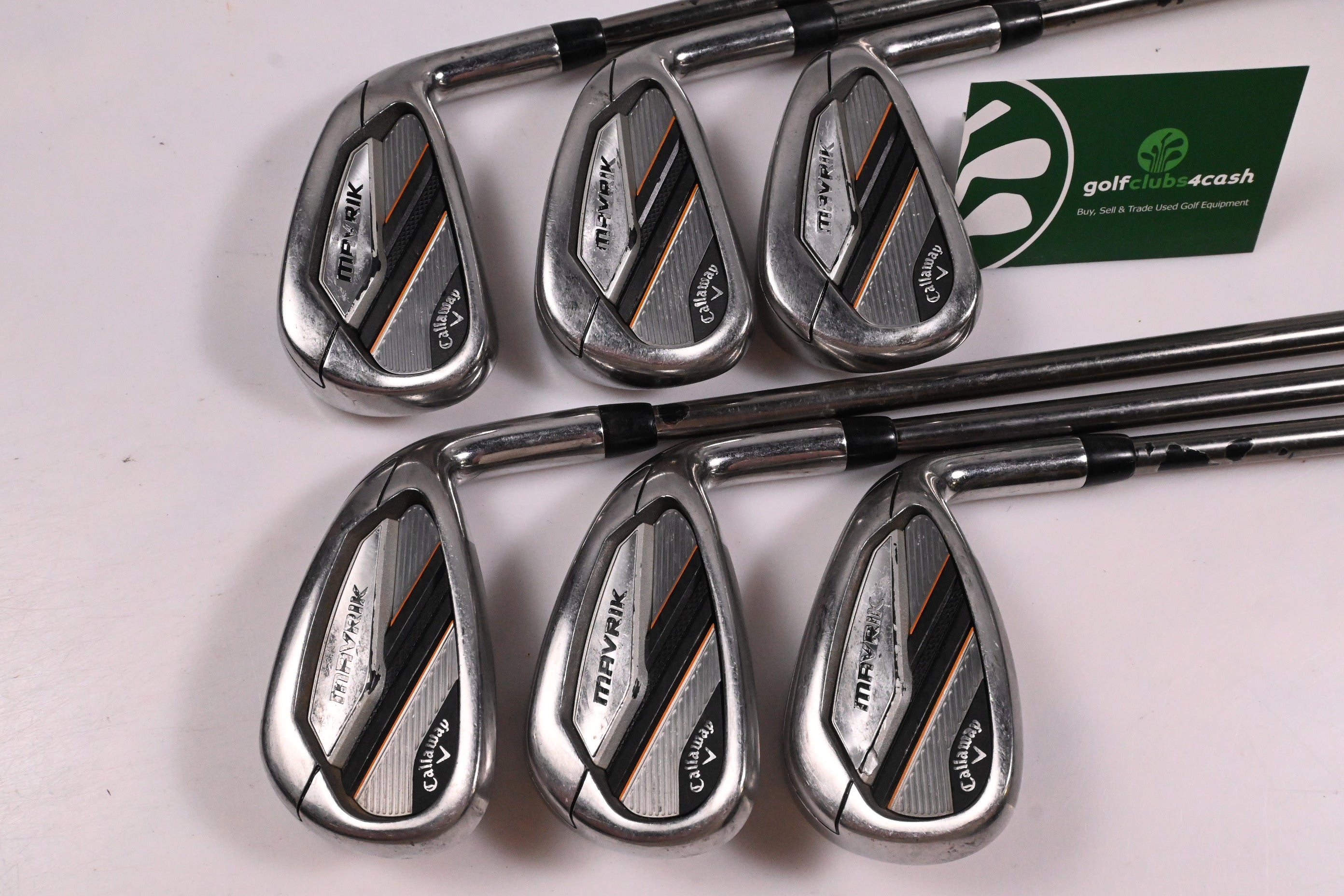 Callaway Mavrik Irons / 5-PW / Regular Flex UST Recoil ESX460 Shafts
