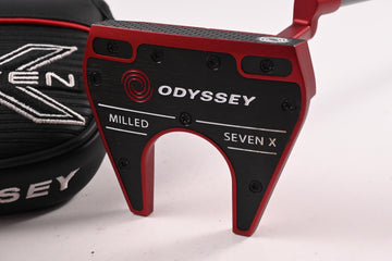 Odyssey Red Milled Seven X Red Putter / 34 Inch