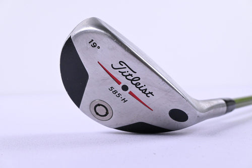 Titleist 585.H #3 Hybrid / 19 Degree / Regular Flex Aldila NV 85 Shaft