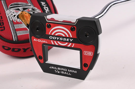 Odyssey Ai-Dual Jailbird Mini 1/2-Ball Putter / 35 Inch