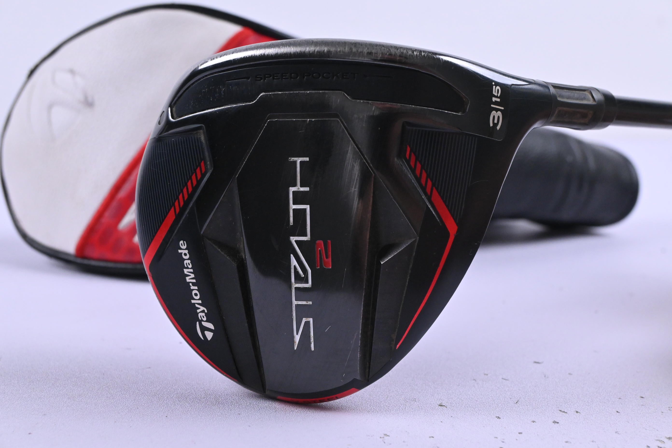 Taylormade Stealth 2 #3 Wood / 15 Degree / Stiff Flex Fujikura Ventus TR Red 6