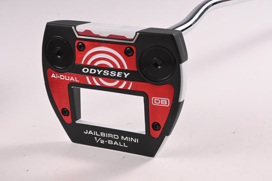 Odyssey Ai-Dual Jailbird Mini 1/2-Ball Putter / 35 Inch