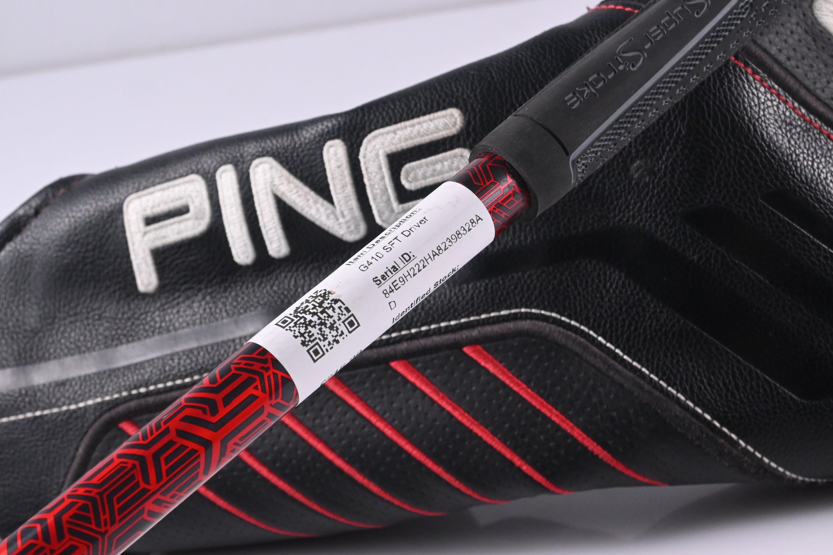 Left Hand Ping G410 SFT Driver / 12 Degree / Stiff Flex Ping Alta CB Red 55