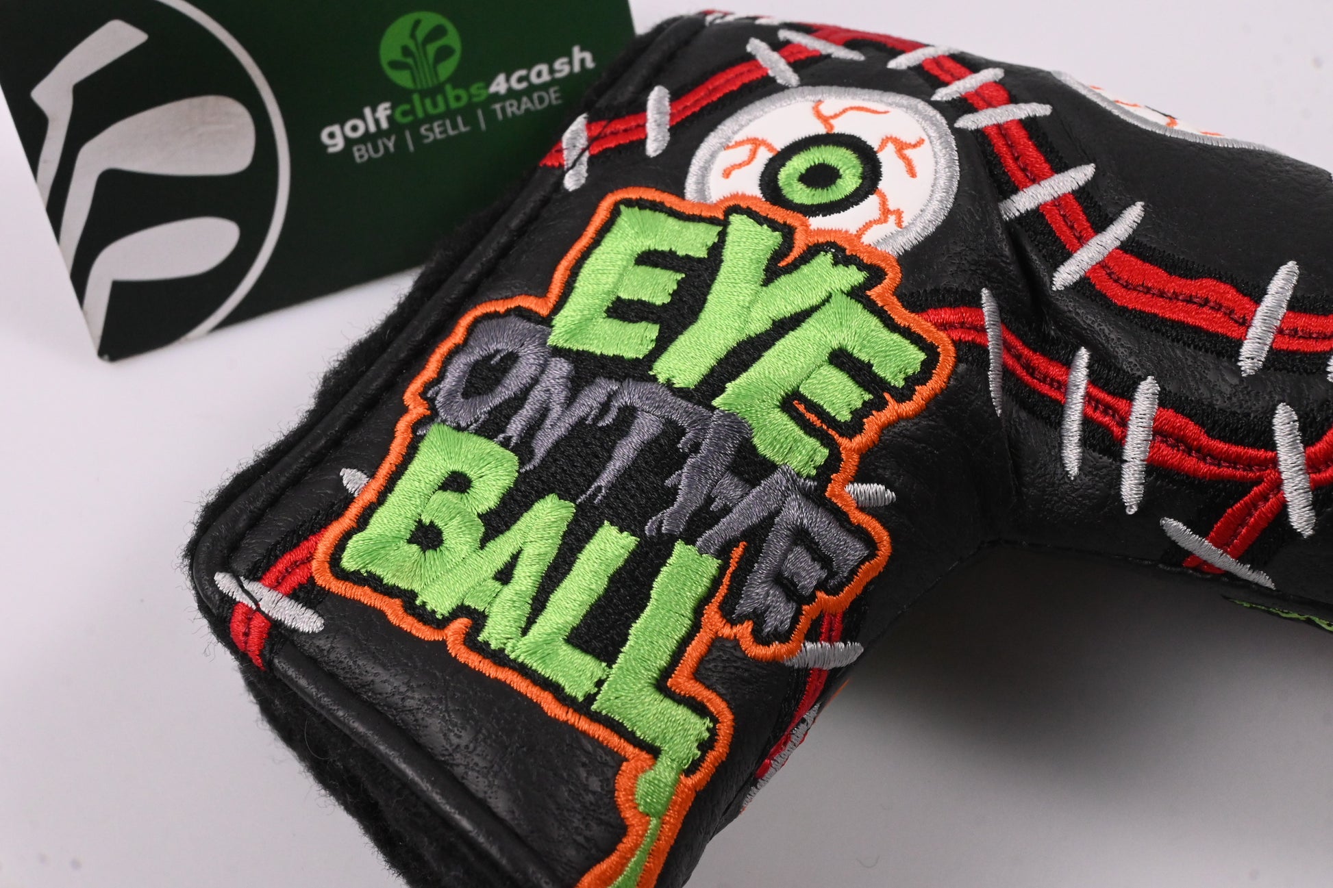 Scotty Cameron 2013 Halloween Eye on the Ball Putter Cover / Blade