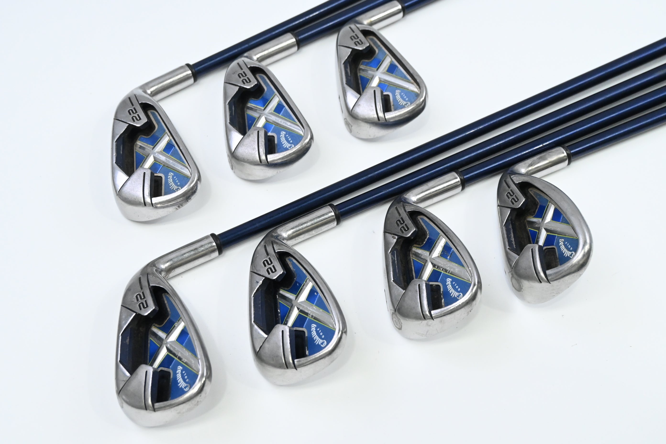 Ladies Callaway X-22 Irons / 5-PW+SW / Ladies Flex Callaway X 45 Shafts