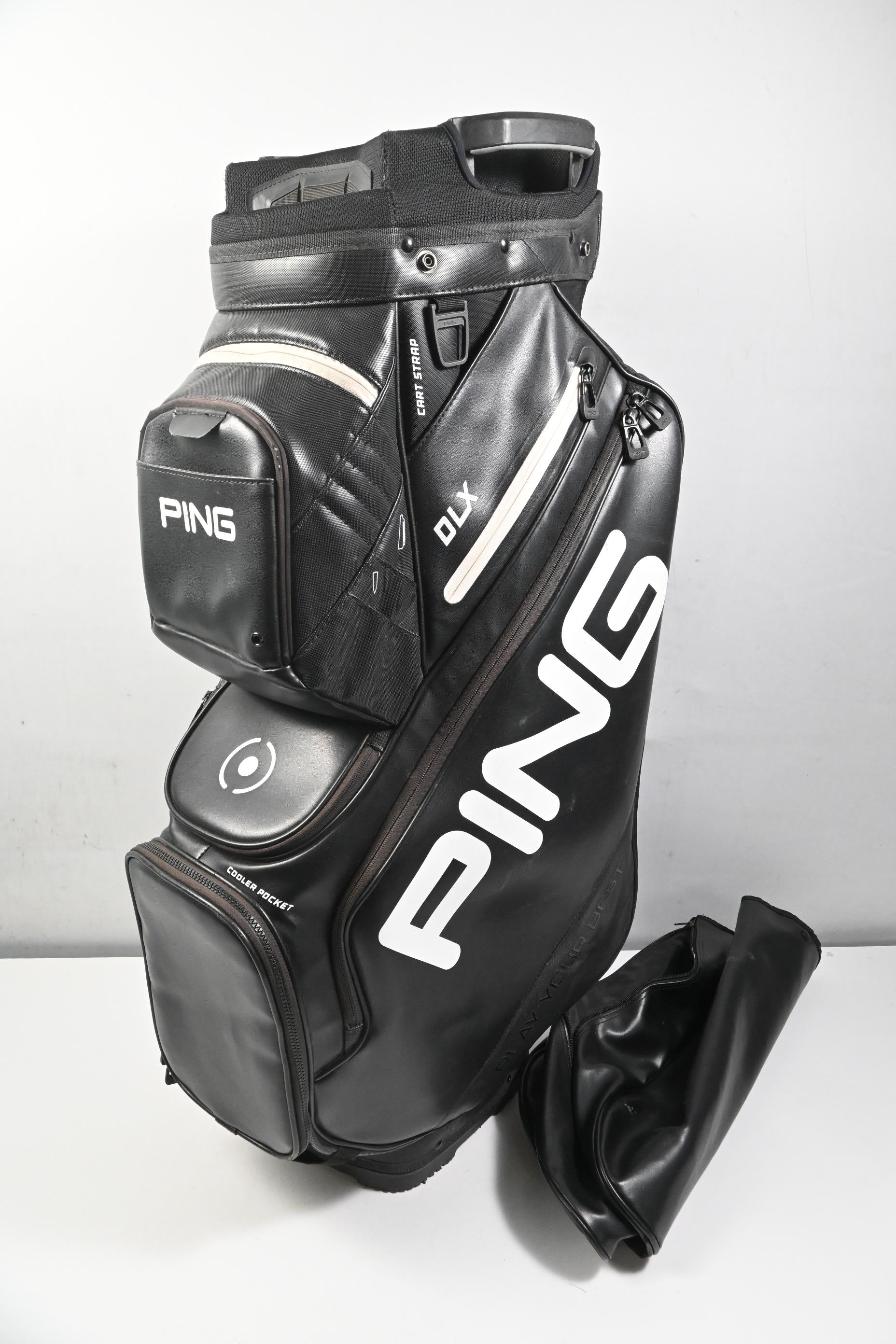 Ping DLX Cart Bag / 15-Way Divider / Black