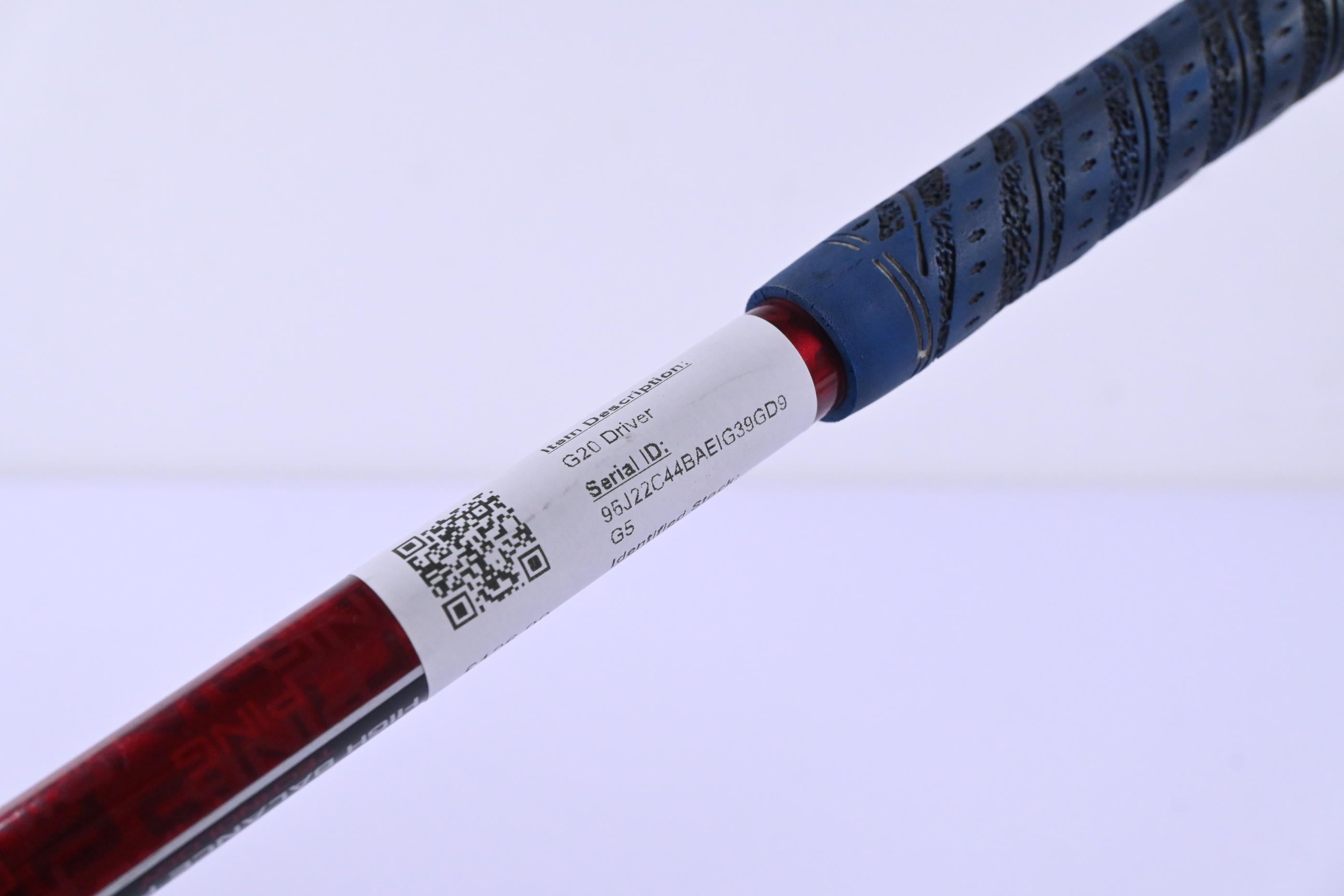 Left Hand Ping G20 Driver / 10.5 Degree / Regular Flex Ping TFC 169 D Shaft