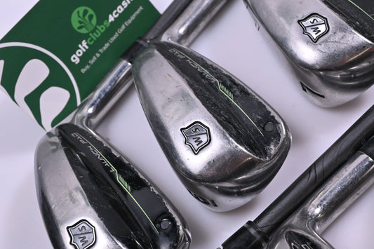 Wilson Launch Pad 2022 Irons / 5-PW+SW / Regular Flex Evenflow 65 Shafts