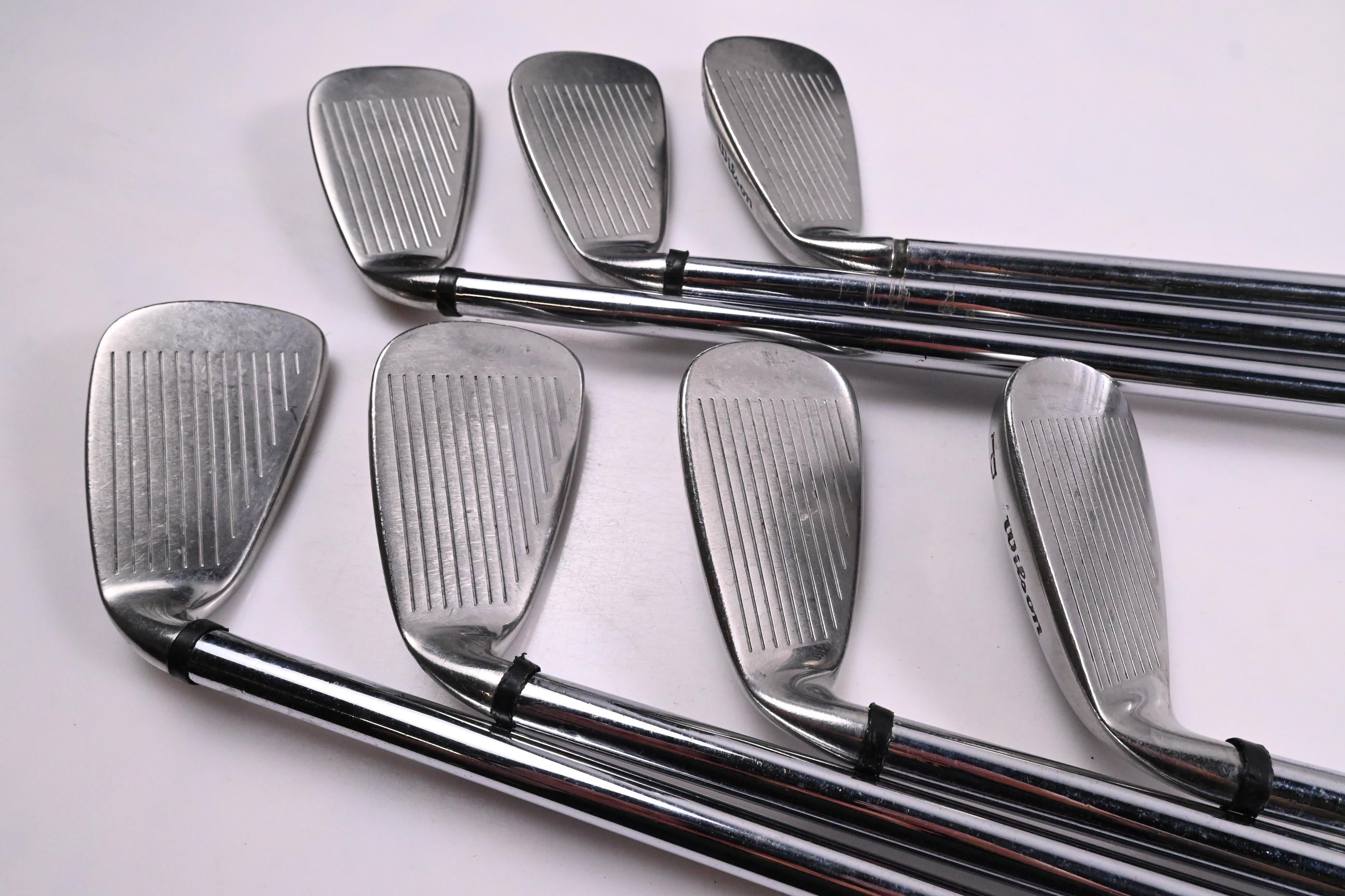 Wilson Deep Red Irons / 4-PW / Regular Flex Wilson Fat Shafts