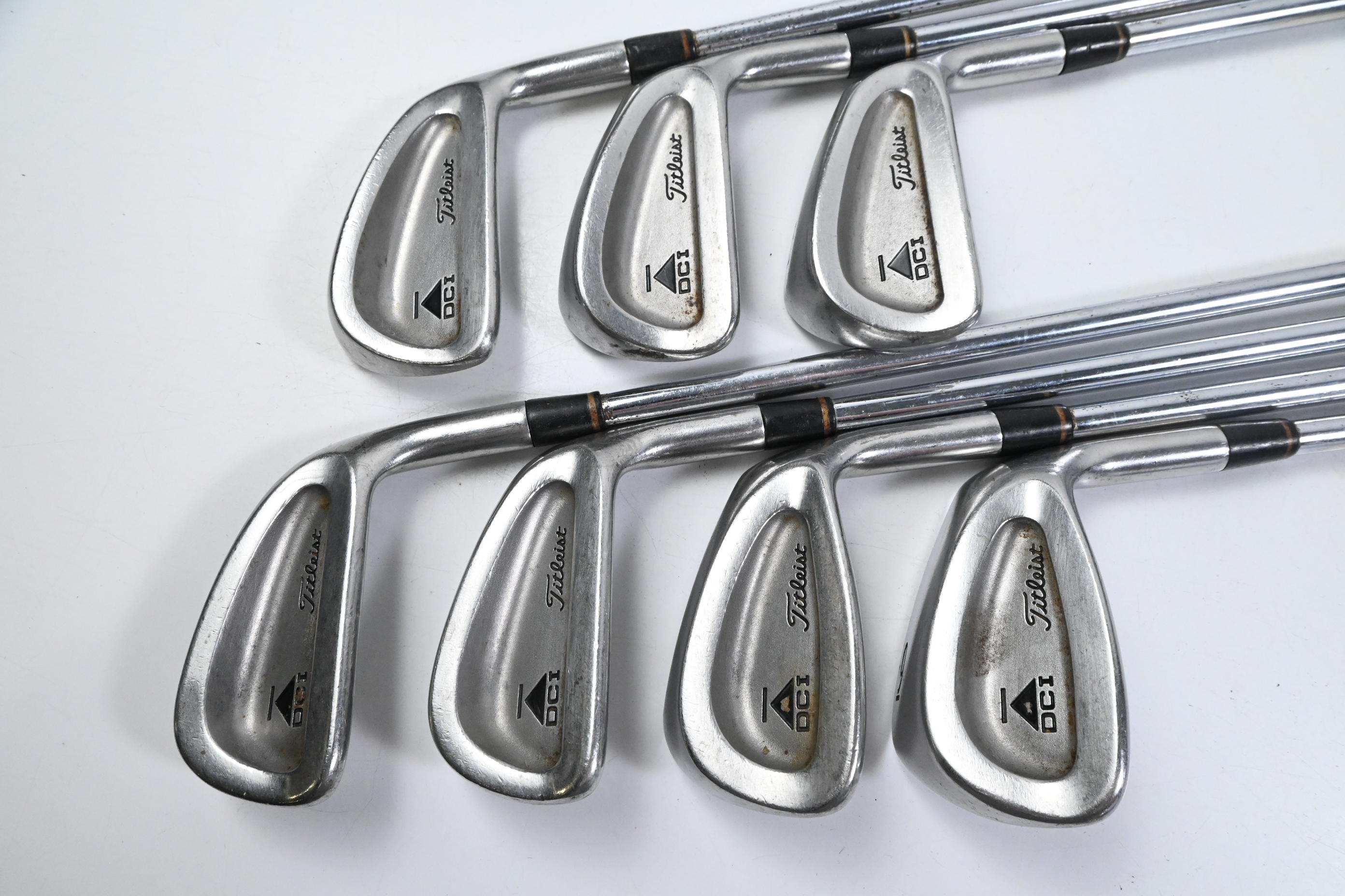 Titleist DCI 962B Irons / 3-9i / Regular Flex Titleist Tri-Spec Shafts