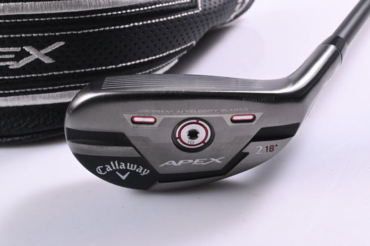 Callaway Apex #2 Hybrid / 18 Degree / Stiff Flex MMT 80 Shaft