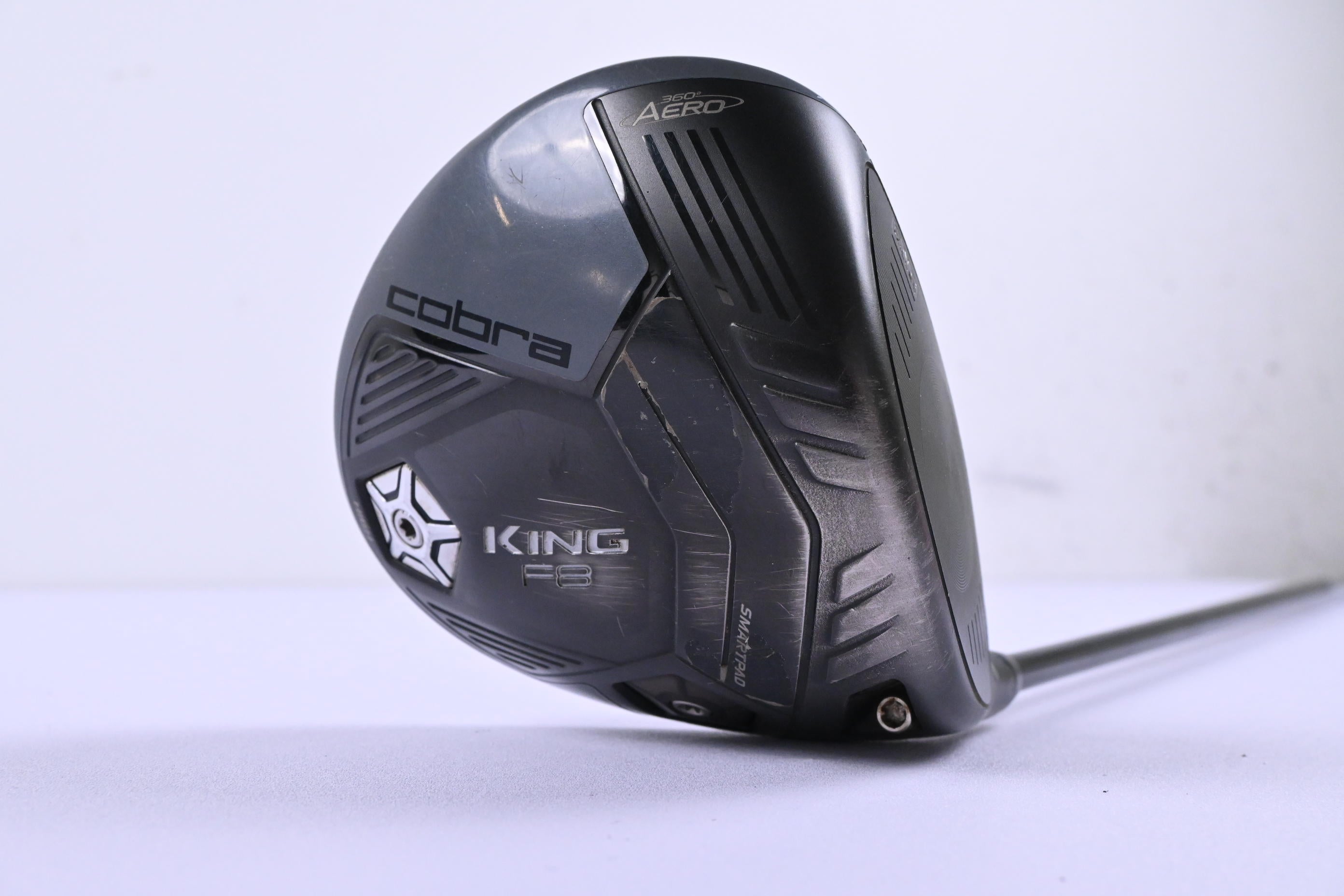 Cobra King F8 Driver / 10 Degree / Stiff Flex Aldila Rogue Silver 110 MSI 60 Shaft