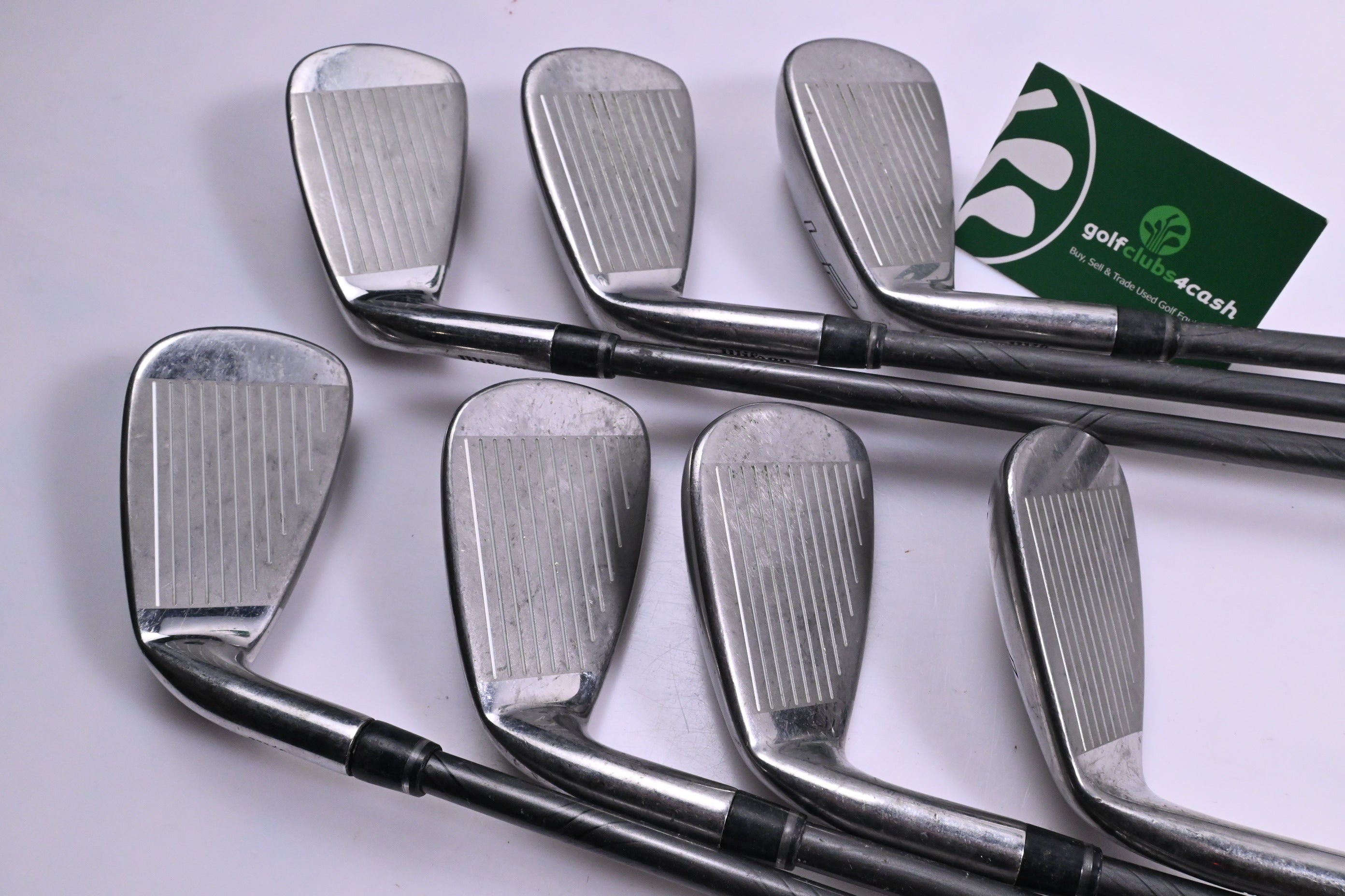 Wilson Launch Pad 2022 Irons / 5-PW+SW / Regular Flex Evenflow 65 Shafts