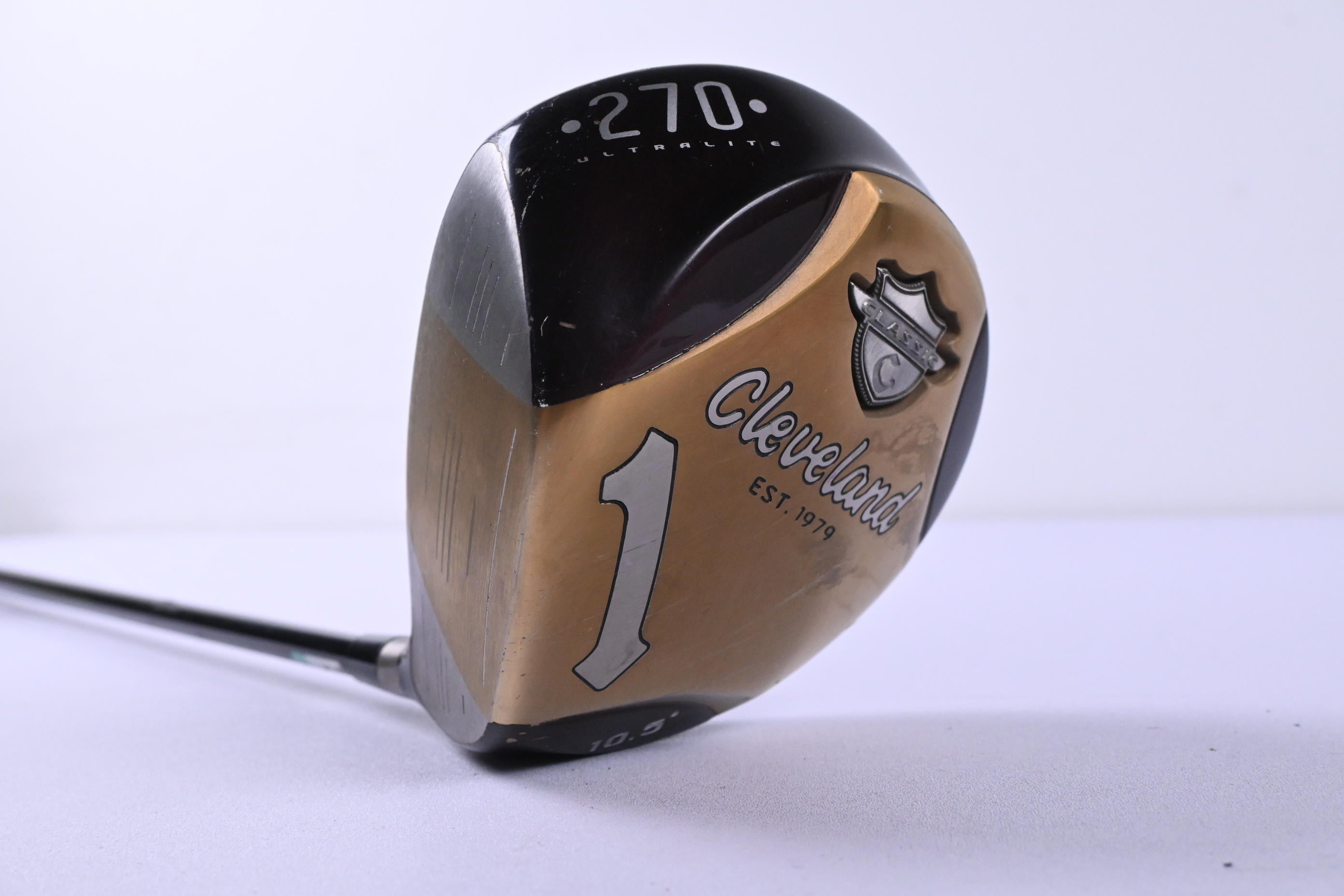 Left Hand Cleveland Classic 270 Driver / 10.5 Degree / Regular Flex C.Kua 39 Shaft