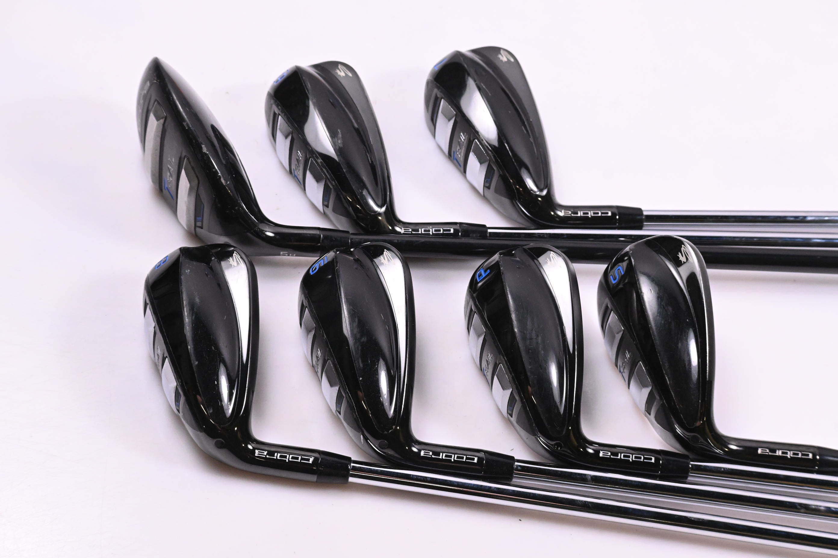 Left Hand Cobra T-Rail Hybrid Combo Irons / 5H+6-PW+SW / Regular Flex Cobra