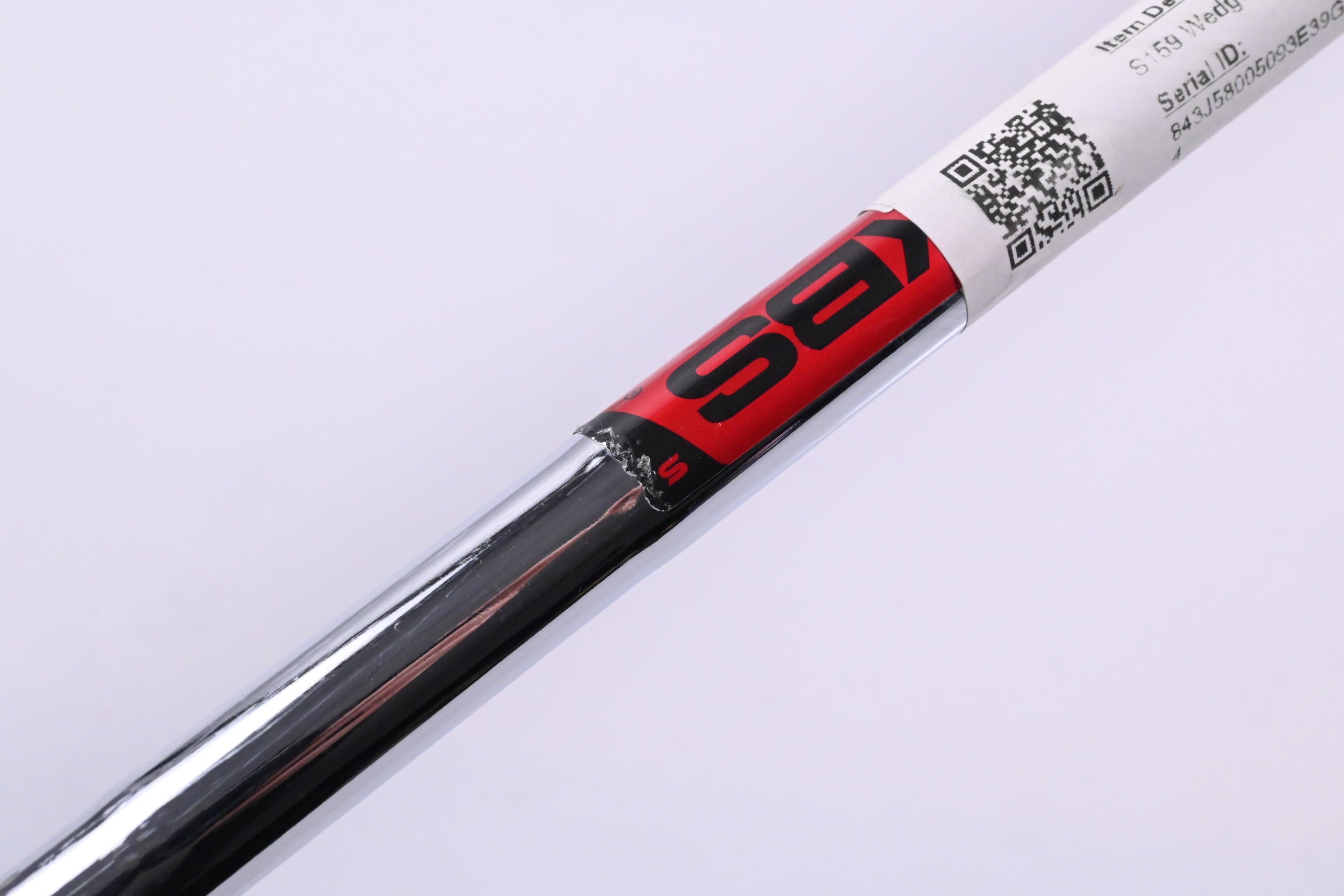 Ping S159 Lob Wedge / 58 Degree / Stiff Flex KBS Tour Shaft