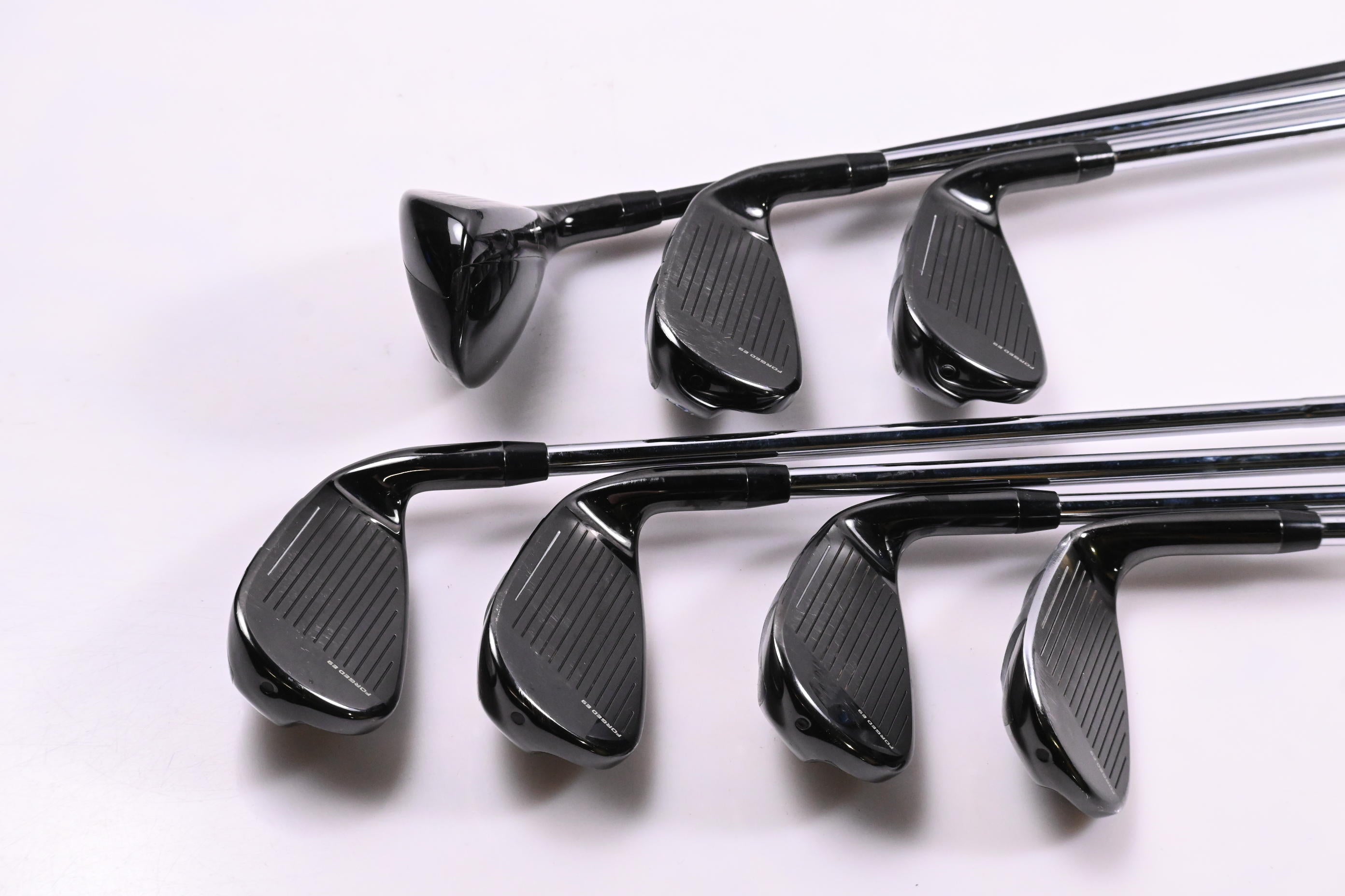 Left Hand Cobra T-Rail Hybrid Combo Irons / 5H+6-PW+SW / Regular Flex Cobra