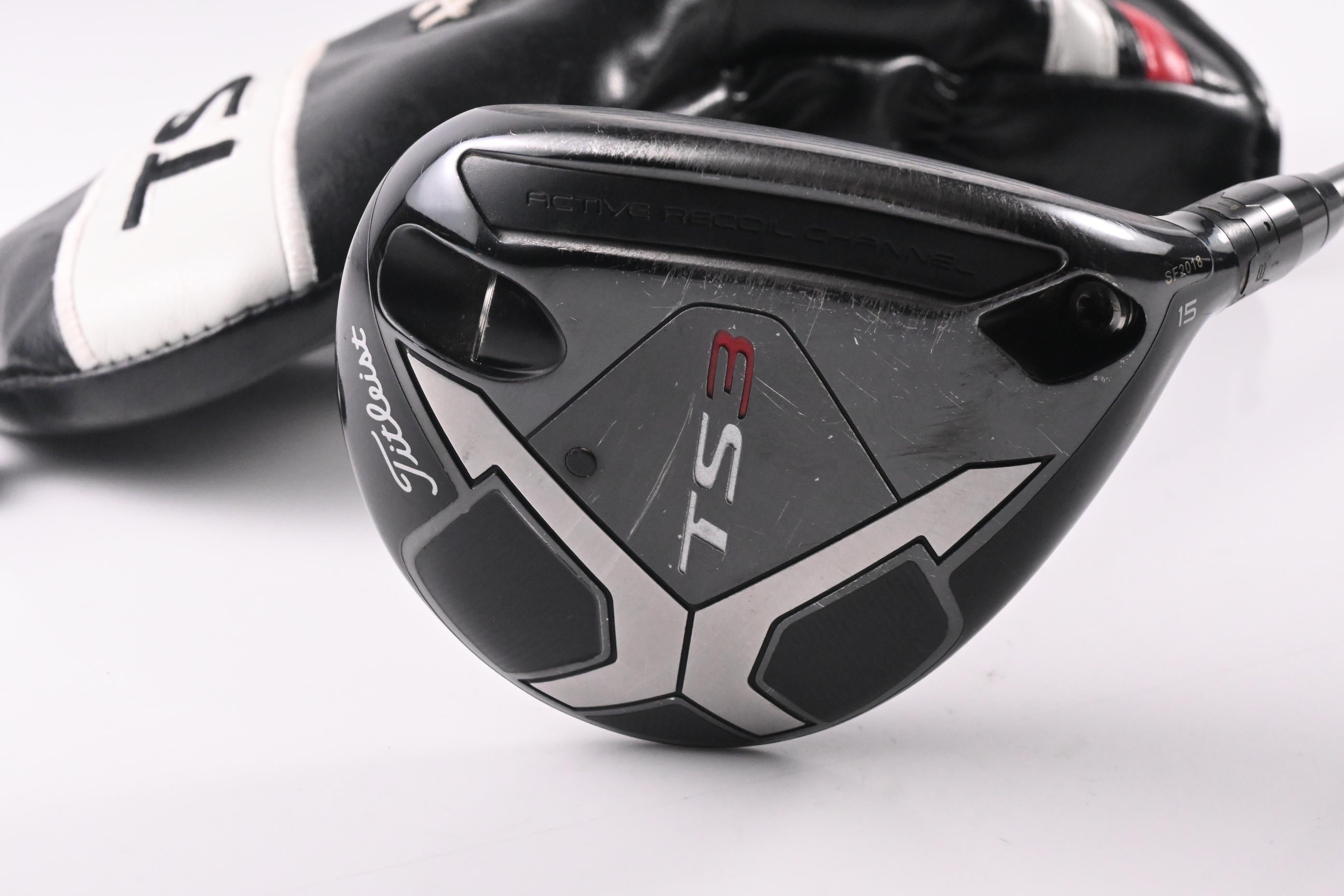 Titleist TS3 #3 Wood / 15 Degree / Stiff Flex Aldila Rogue Max 75 Shaft