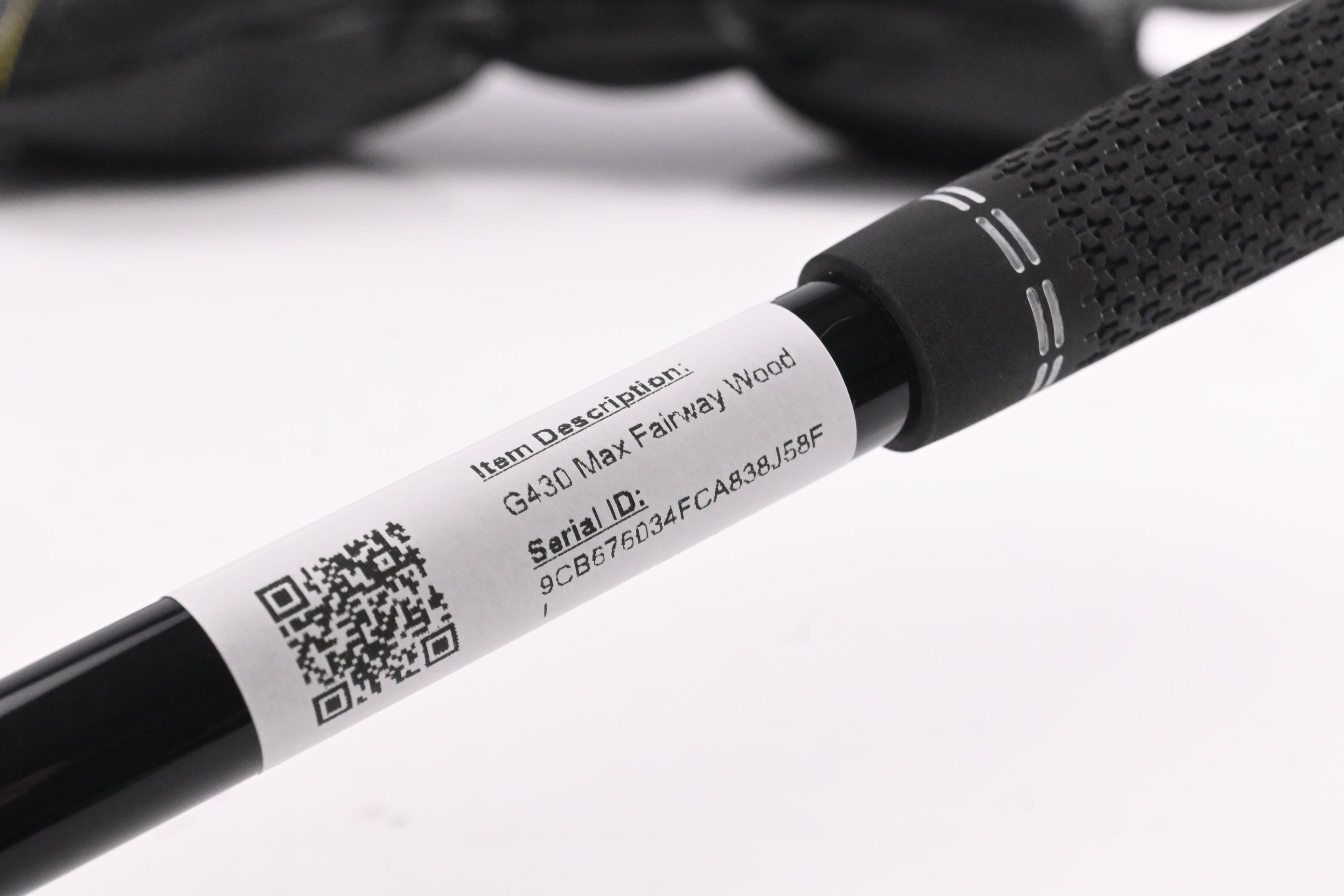 Ping G430 Max #3 Wood / 15 Degree / Stiff Flex Ping Alta CB Black 65 Shaft