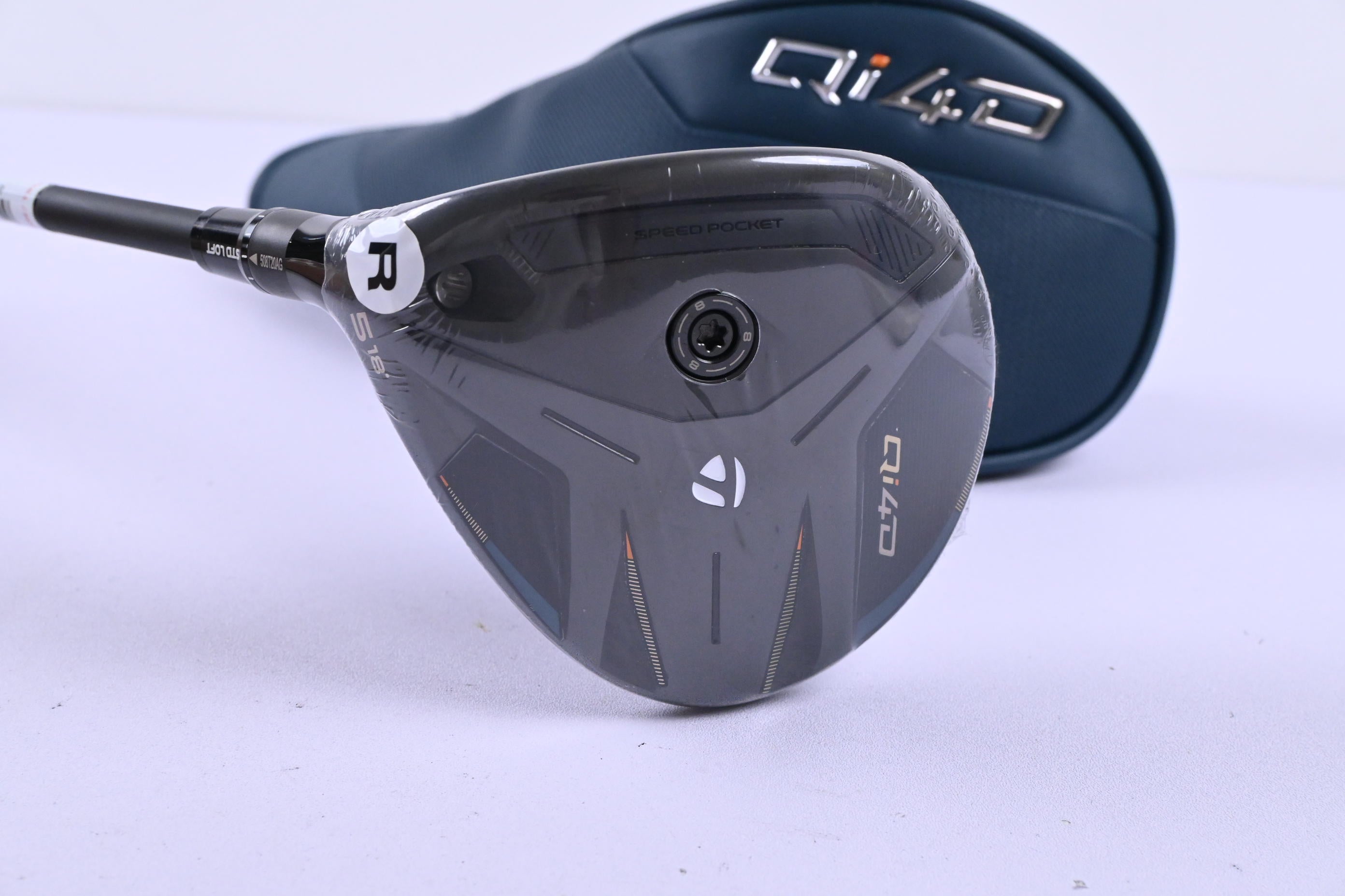 Left Hand Taylormade Qi4D #5 Wood / 18 Degree / Regular Flex Taylormade REAX 55