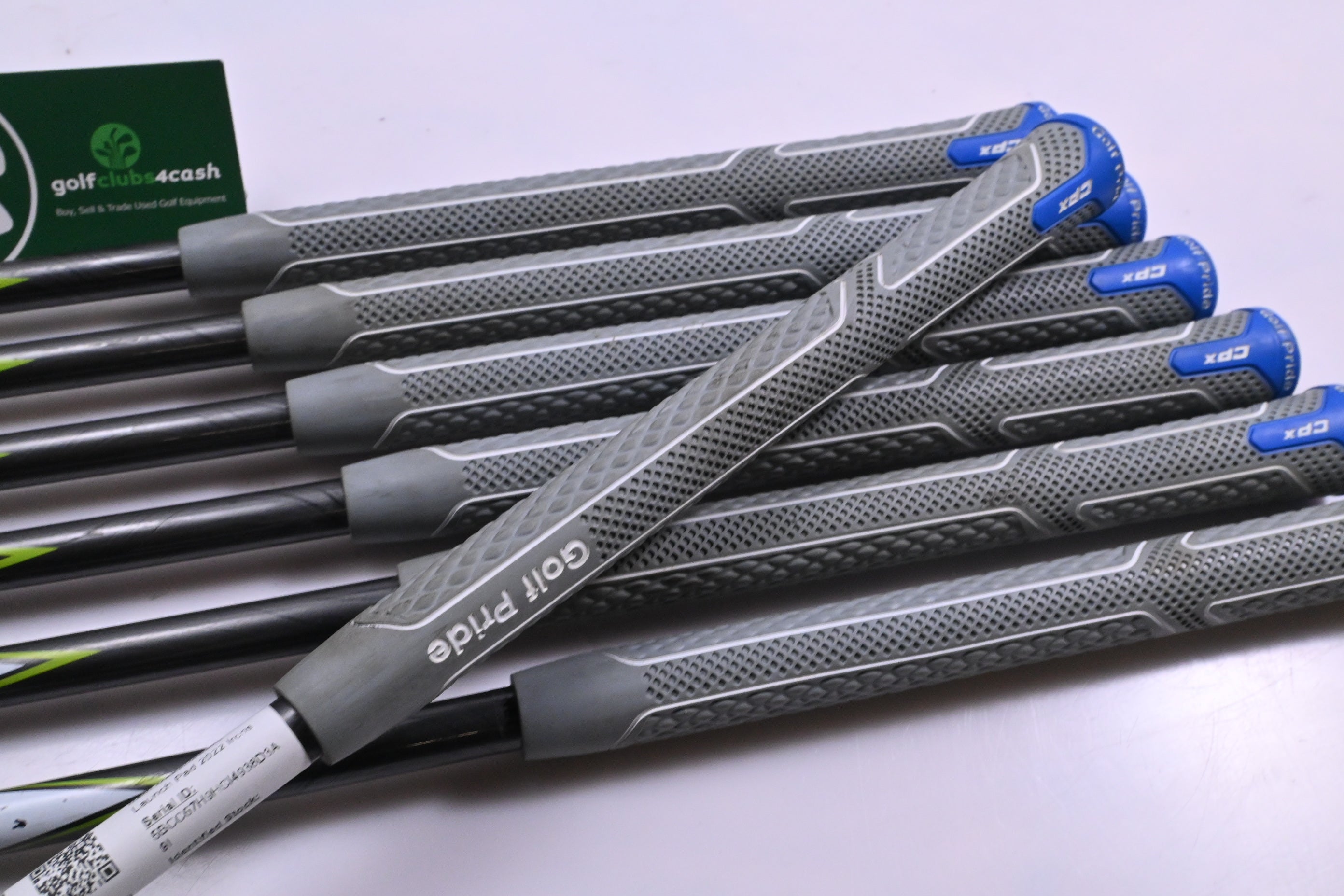 Wilson Launch Pad 2022 Irons / 5-PW+SW / Regular Flex Evenflow 65 Shafts