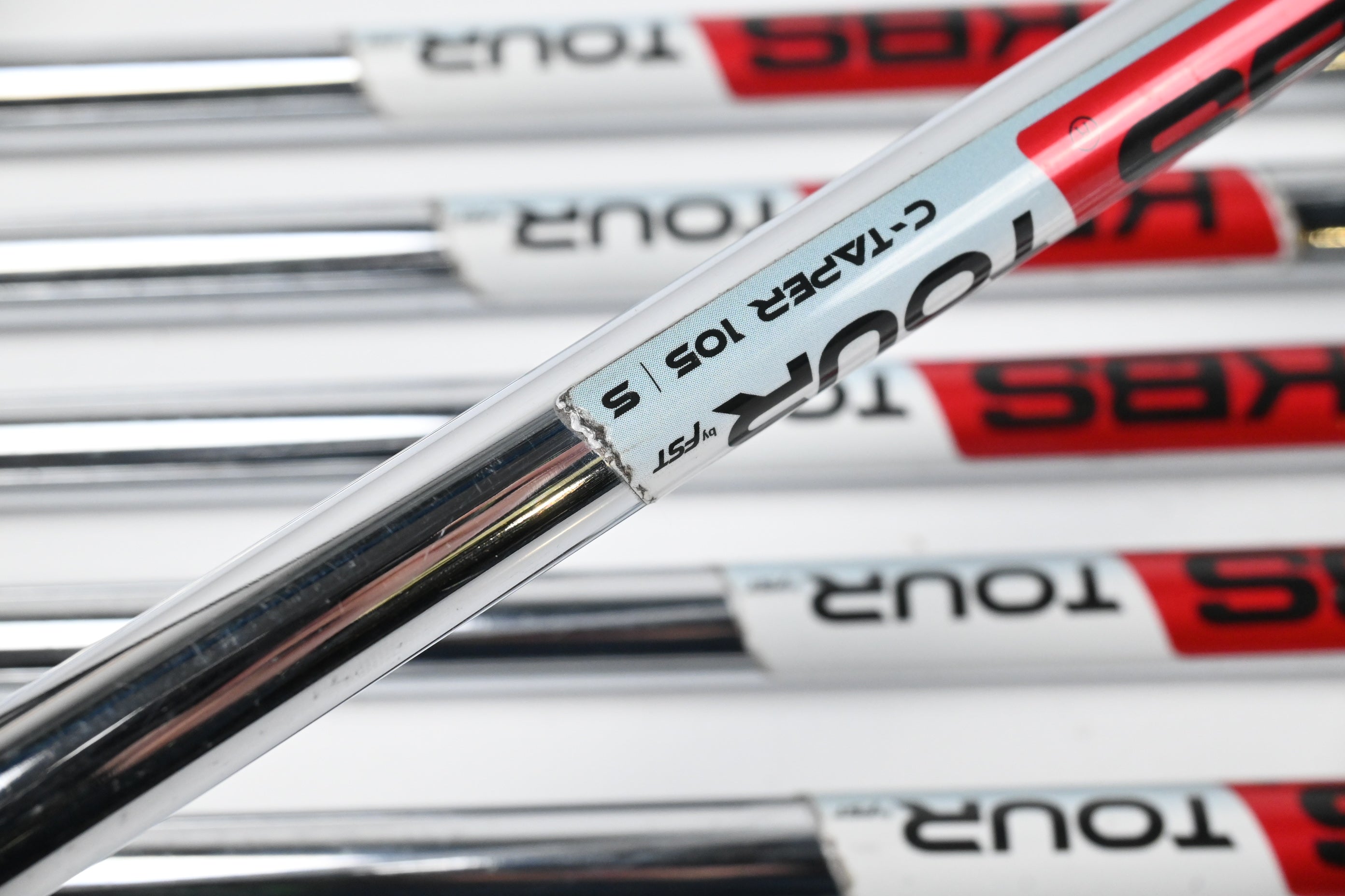 Taylormade PSi Irons / 4-9i / Stiff Flex KBS C-Taper 105 Shafts