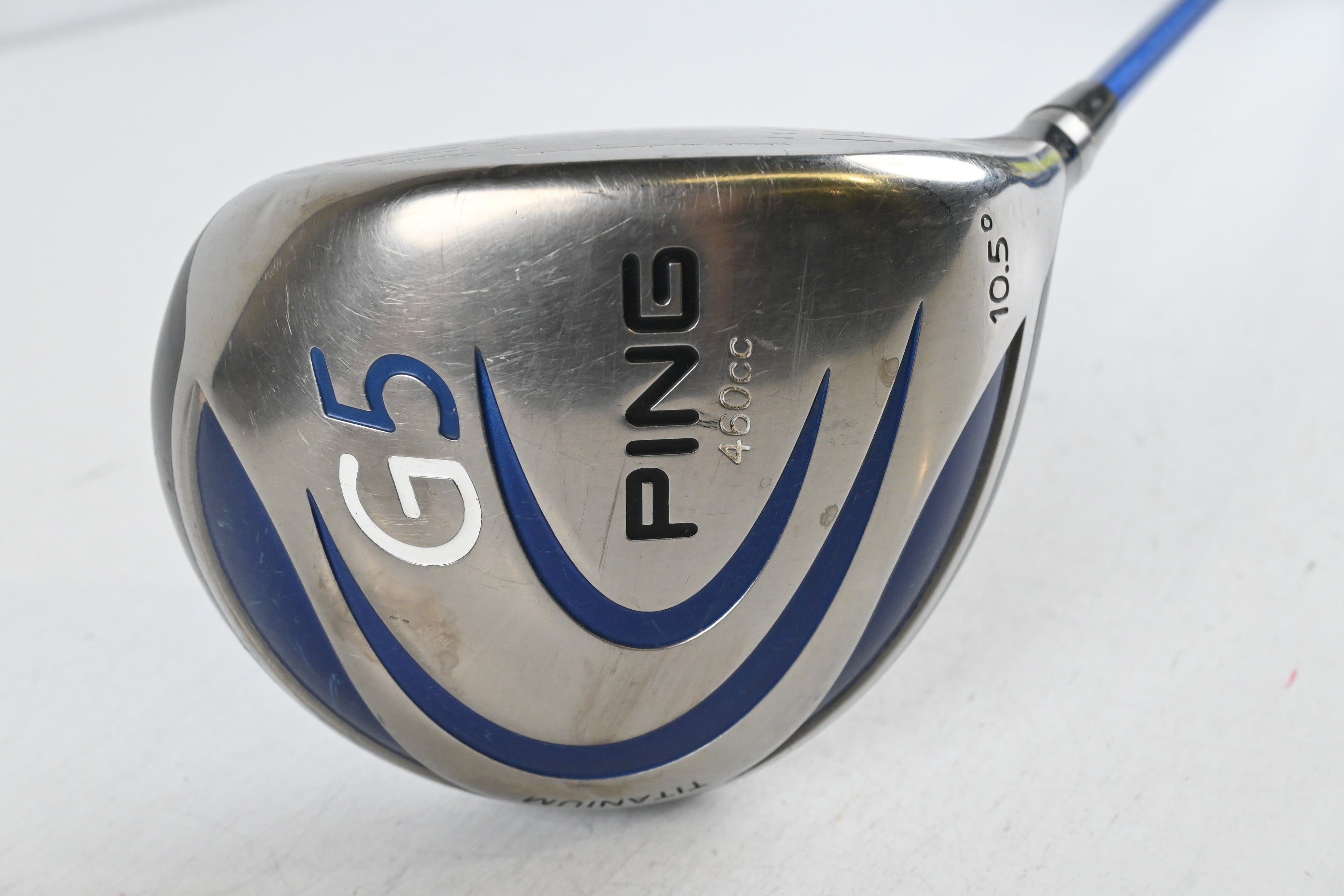 Ping G5 Driver / 10.5 Degree / Regular Flex Aldila NV-M Blue 50 Shaft