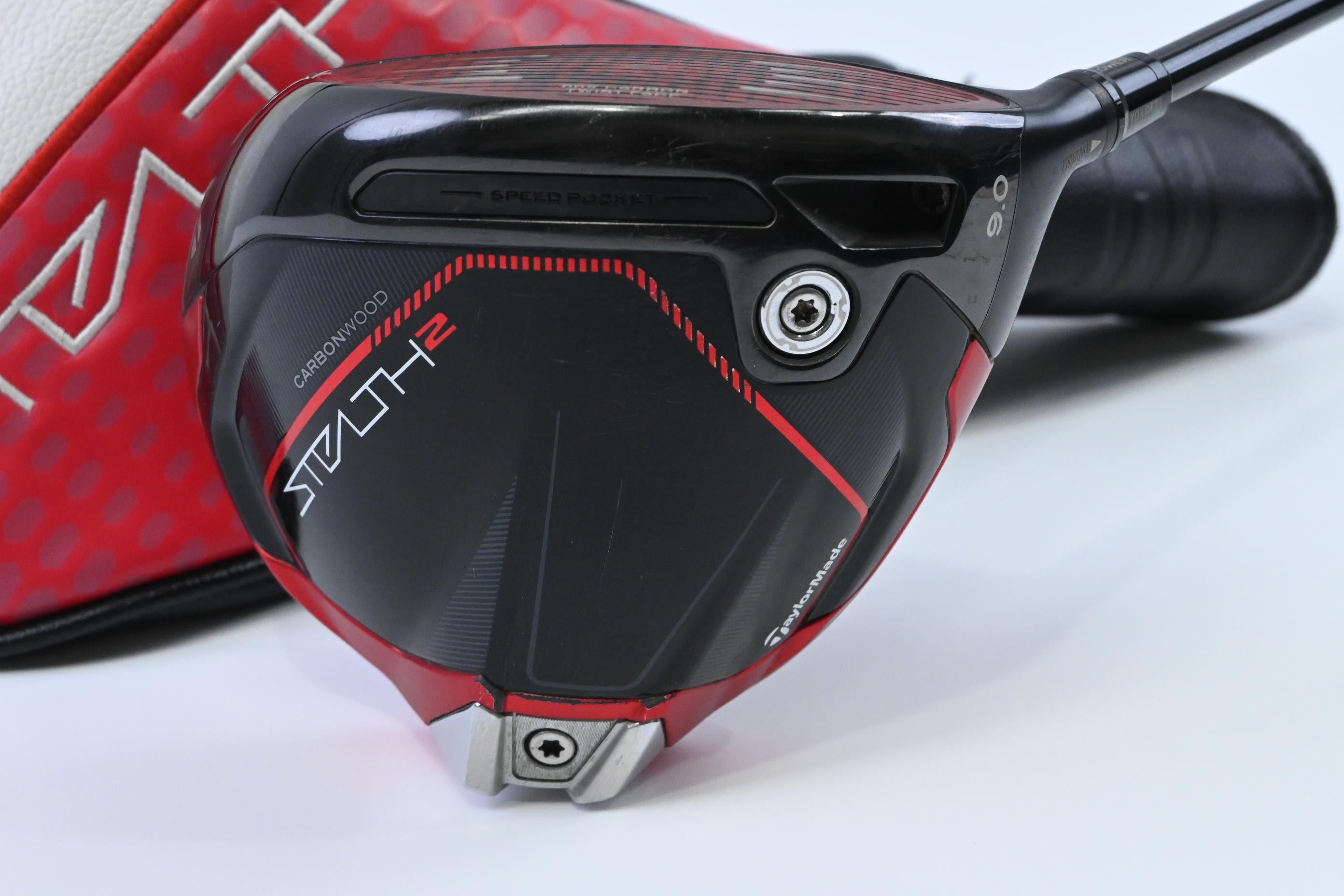 Taylormade Stealth 2 Driver / 9 Degree / Stiff Flex HZRDUS Smoke Red RDX 60