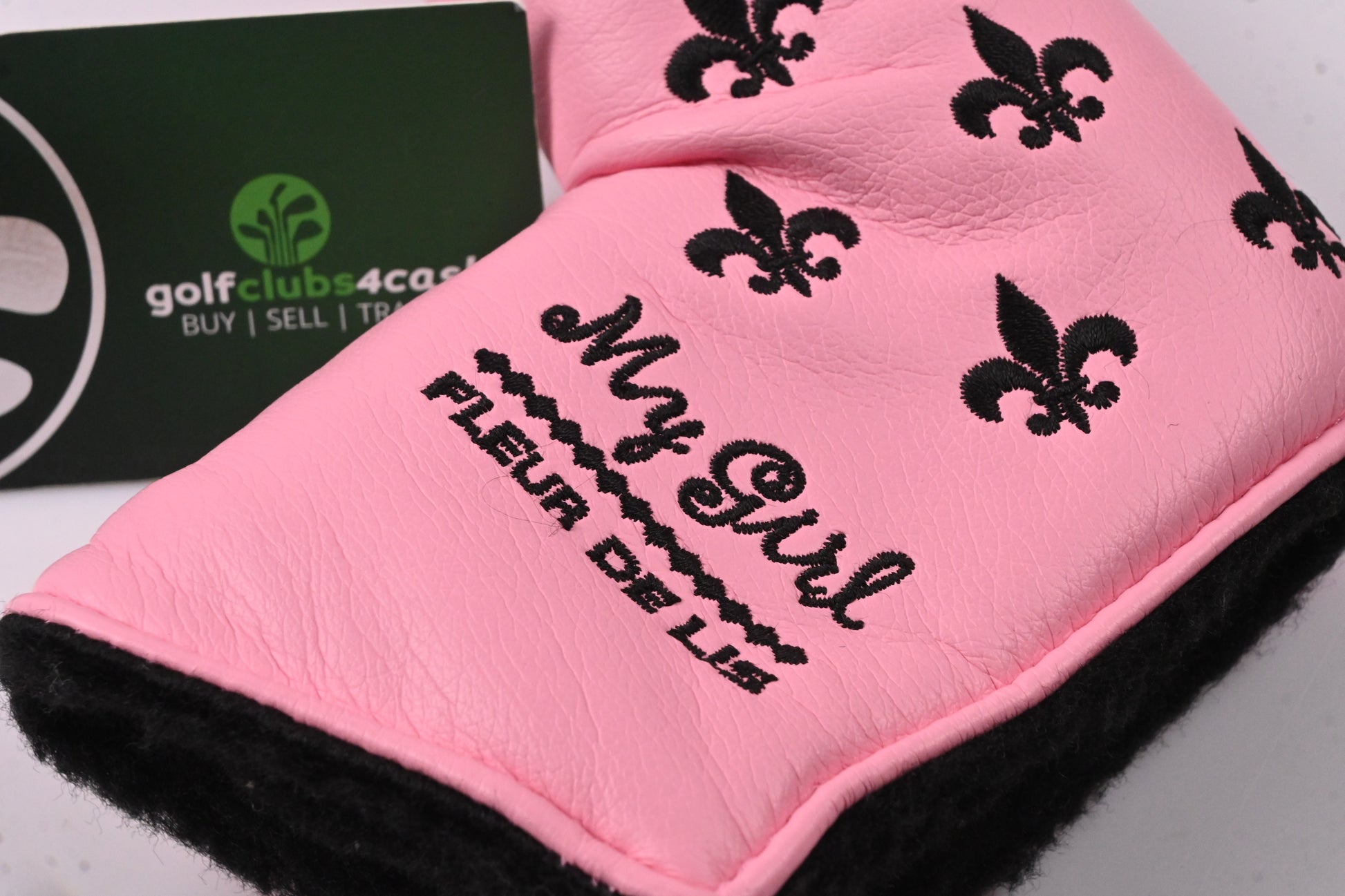 Scotty Cameron 2008 My Girl Fleur De Lis Putter Cover / Blade / Pink