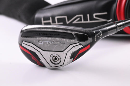 TaylorMade Stealth Plus #3 Hybrid / 19.5 Degree / Regular Flex HZRDUS Smoke Red