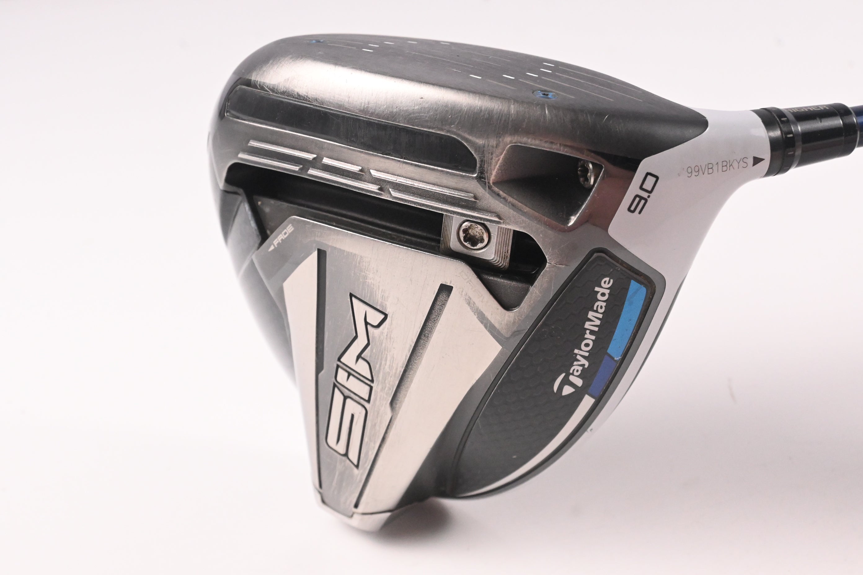 Taylormade SIM Driver / 9 Degree / Stiff Flex Fujikura Ventus Blue 6 Shaft