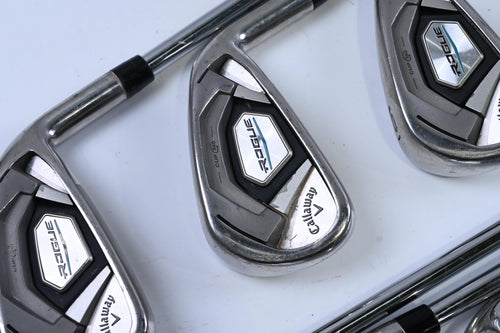 Callaway Rogue Irons / 4-PW+AW+SW / Regular Flex XP 95 R300 Shafts