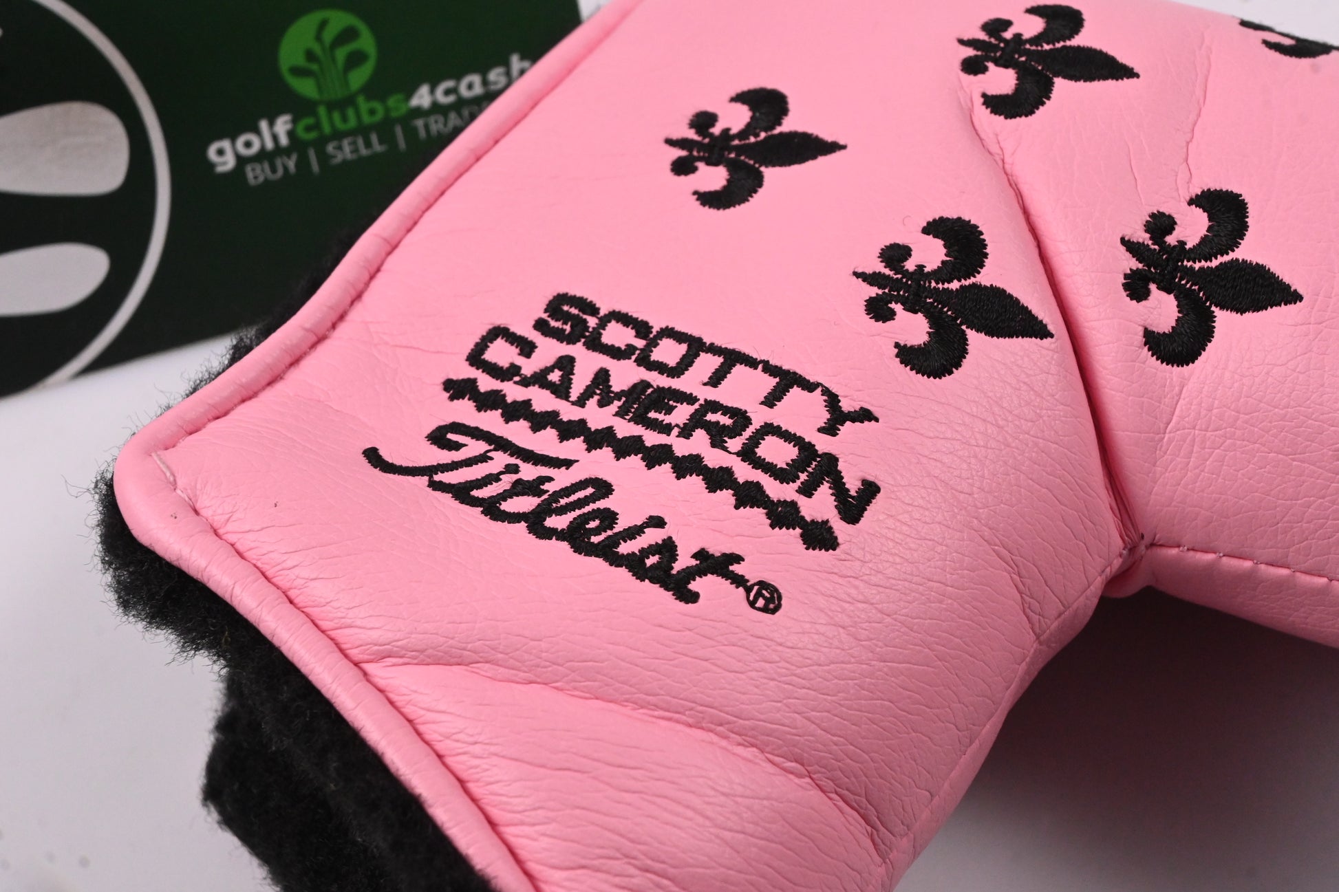 Scotty Cameron 2008 My Girl Fleur De Lis Putter Cover / Blade / Pink