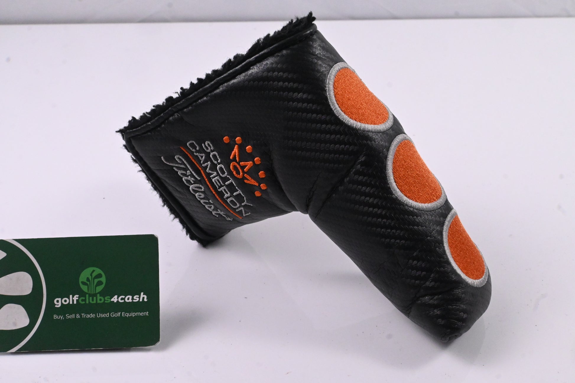 Scotty Cameron 2009 Custom Select Solar Squeeze Putter Headcover / Blade / Black