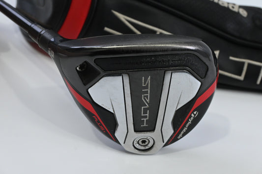 Left Hand Taylormade Stealth Plus #5 Wood / 19 Degree / Stiff Flex HZRDUS 75