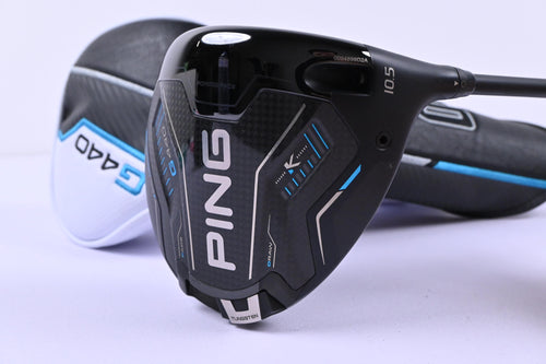 Ping G440 K Driver / 10.5 Degree / Stiff Flex Ping Alta CB Blue 50 Shaft