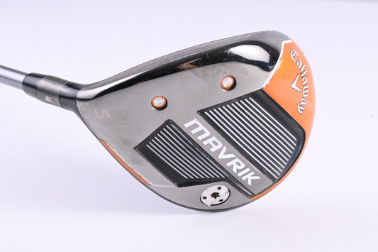 Left Hand Callaway Mavrik #5 Wood / 18 Degree / Regular Flex Hzrdus T800 65