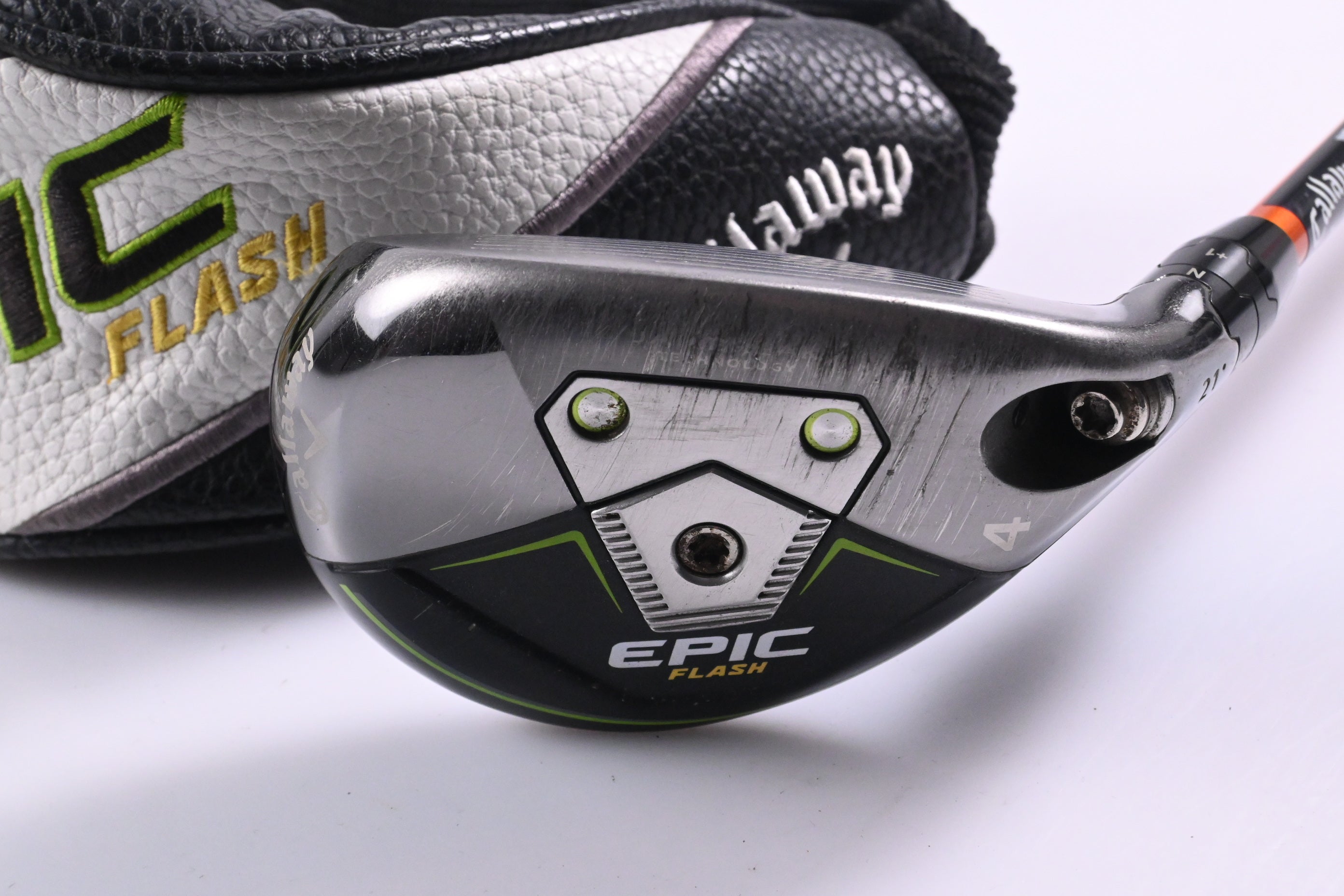 Callaway Epic Flash #4 Hybrid / 21 Degree / X-Flex Tour AD DI-85 Shaft