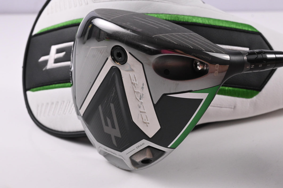 Callaway Elyte Driver / 9 Degree / Stiff Flex Denali Charcoal 60 Shaft