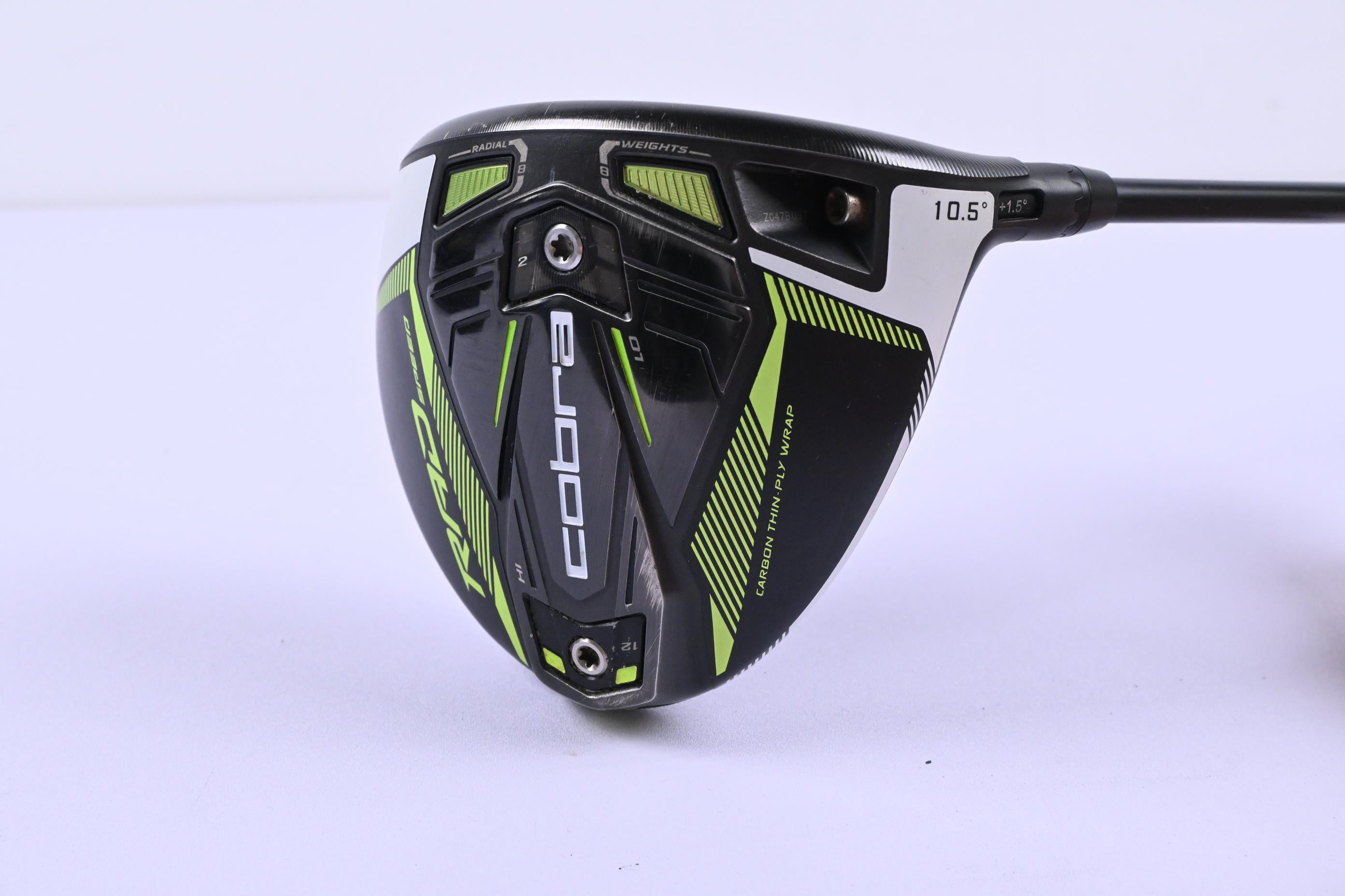 Cobra King Radspeed Driver / 10.5 Degree / Stiff Flex Project X HZRDUS Black 62
