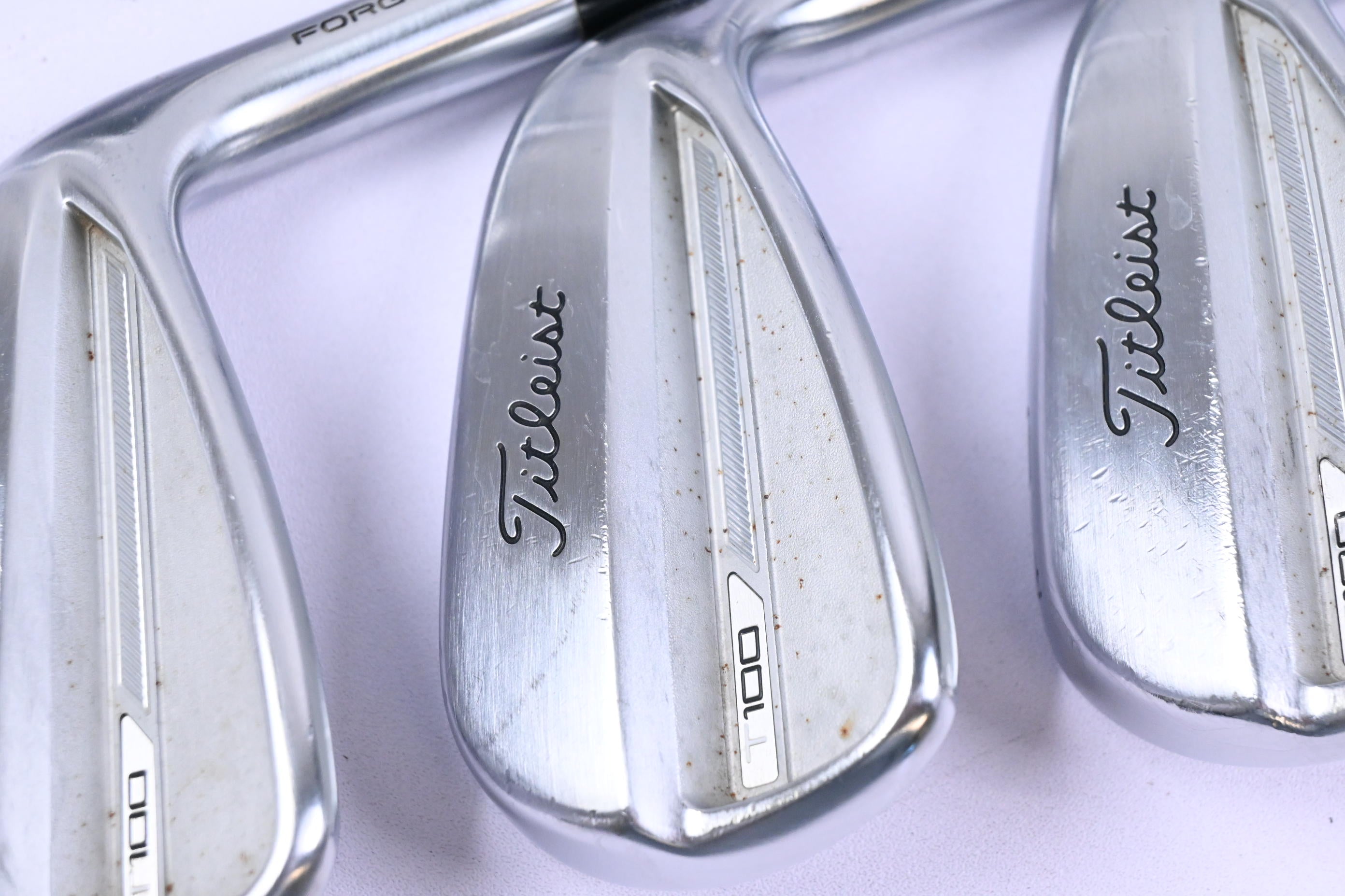 Titleist T100 2023 Irons / 5-PW / Stiff Flex Project X LZ 120 Shafts